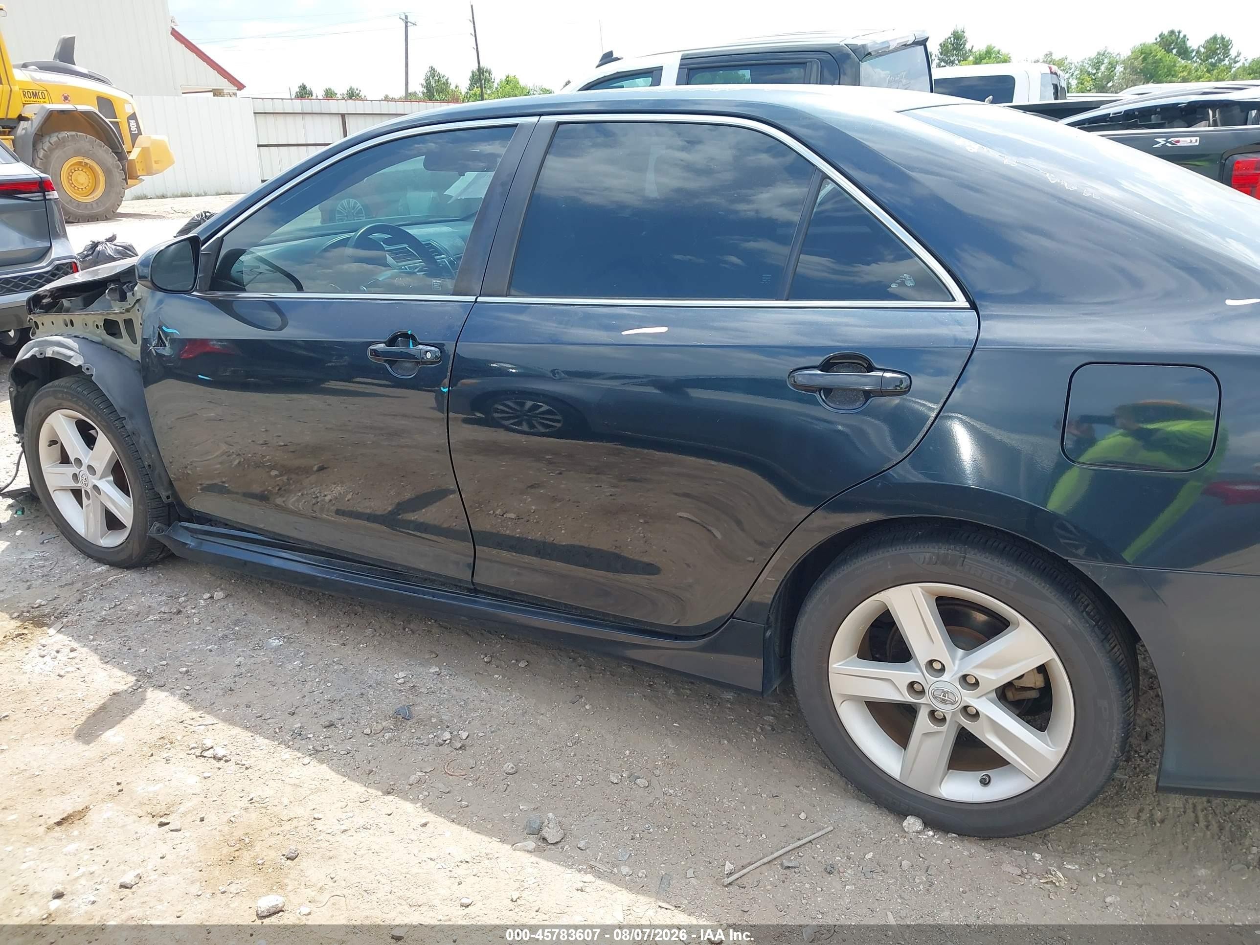 2013 Toyota Camry Se Gray vin: 4T1BF1FK0DU209447