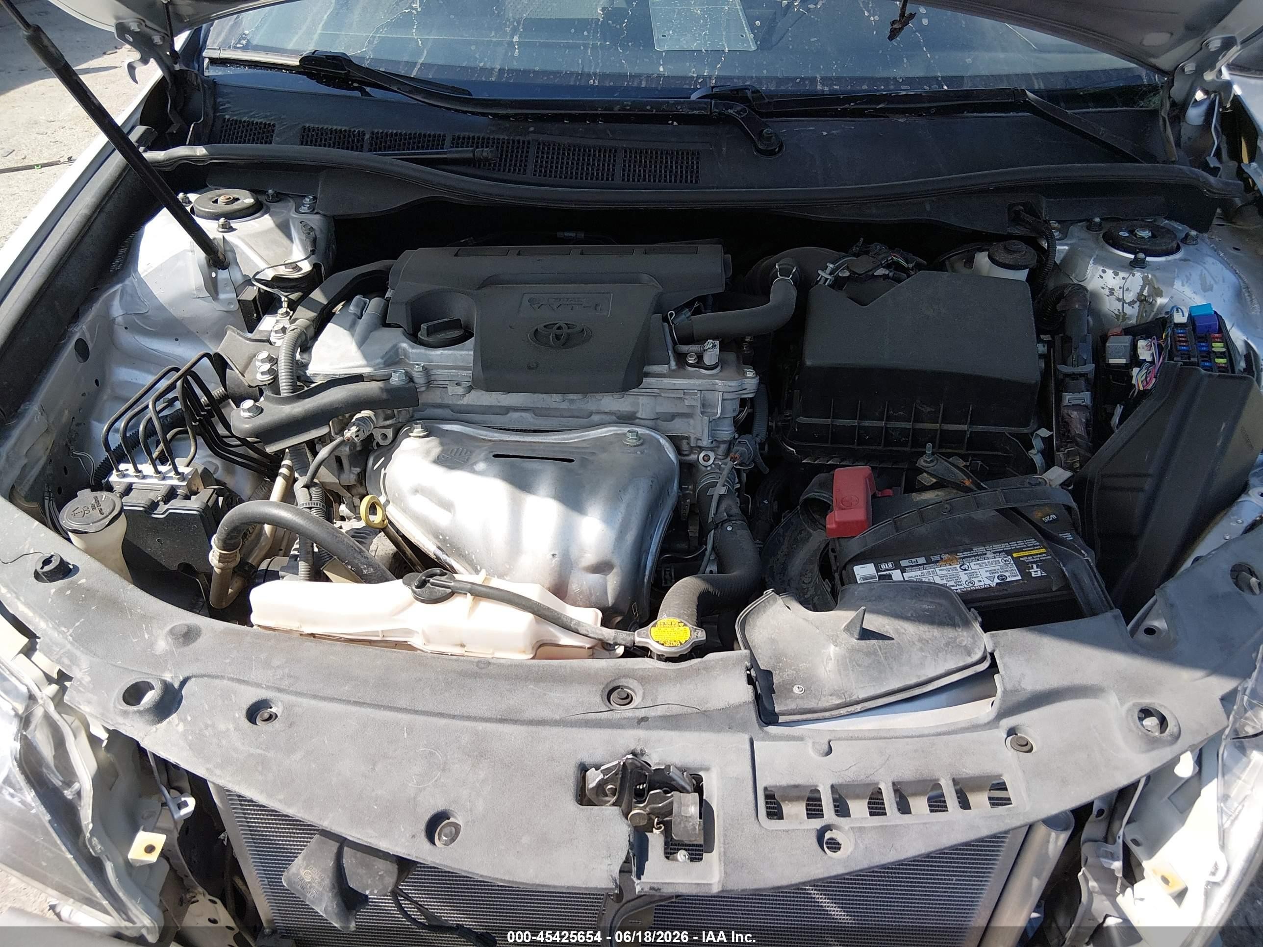 2013 Toyota Camry Le Серебряный vin: 4T1BF1FK0DU213014
