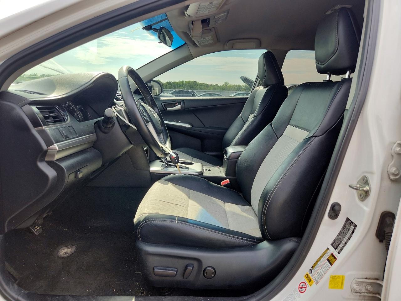 2013 Toyota Camry Se White vin: 4T1BF1FK0DU219072