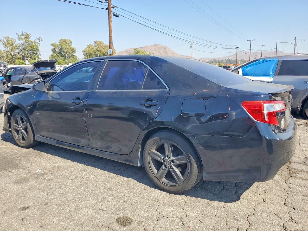 2013 Toyota Camry Se Black vin: 4T1BF1FK0DU225874