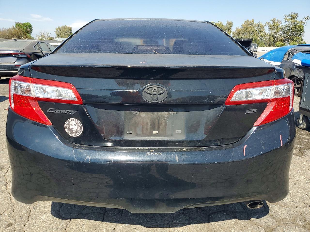 2013 Toyota Camry Se Black vin: 4T1BF1FK0DU225874