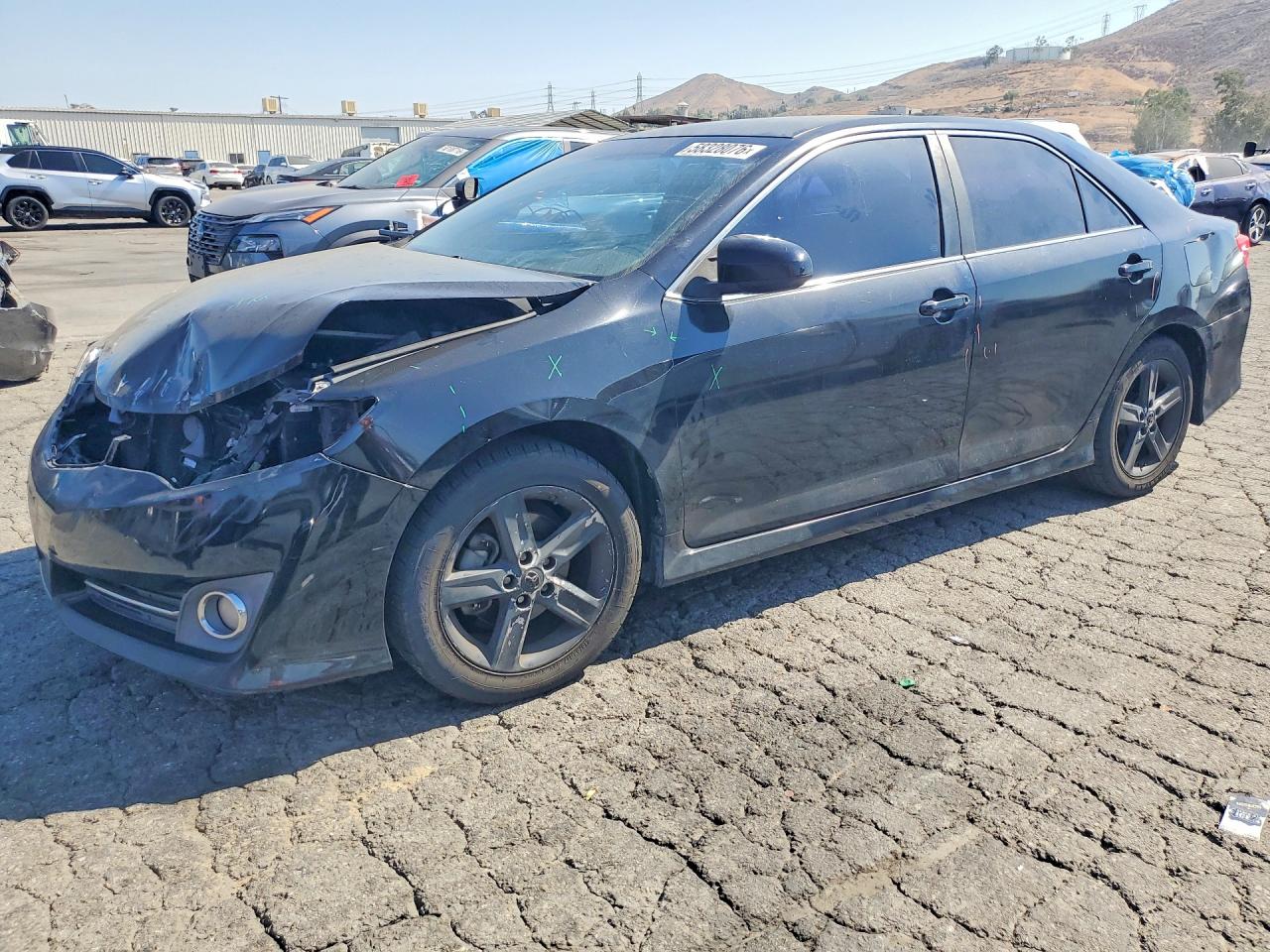 2013 Toyota Camry Se Black vin: 4T1BF1FK0DU225874