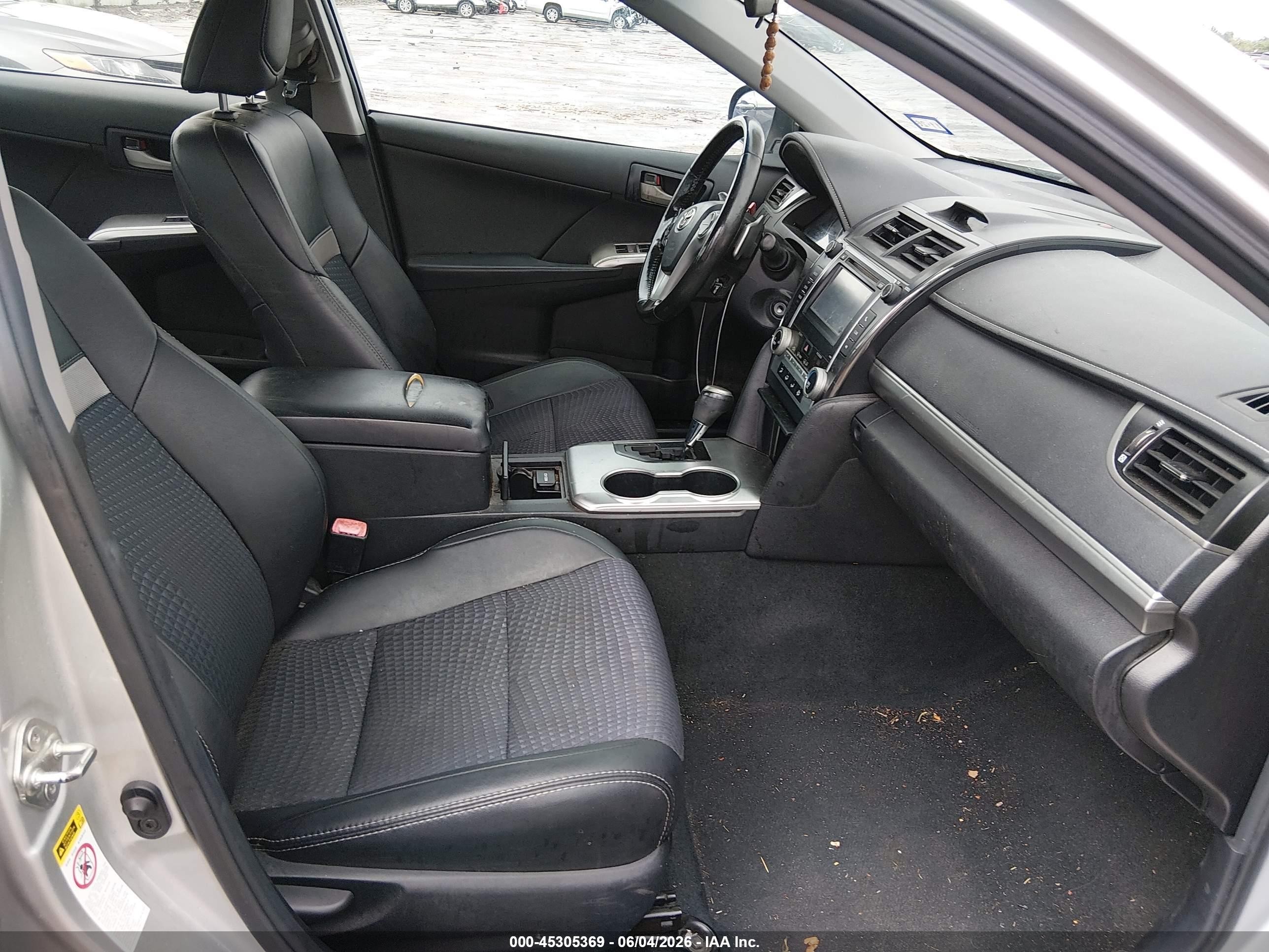 2013 Toyota Camry Se Silver vin: 4T1BF1FK0DU229231