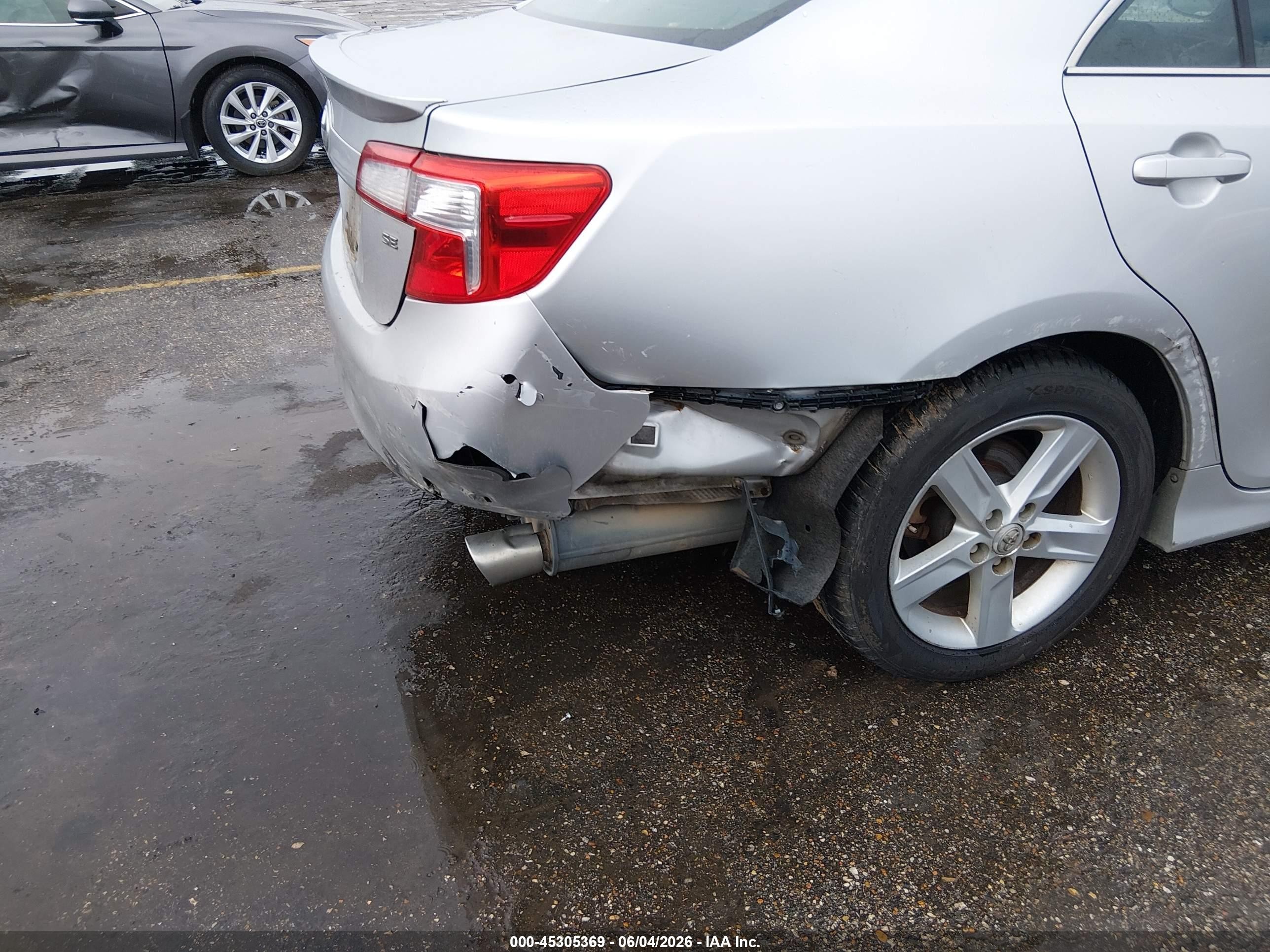 2013 Toyota Camry Se Silver vin: 4T1BF1FK0DU229231