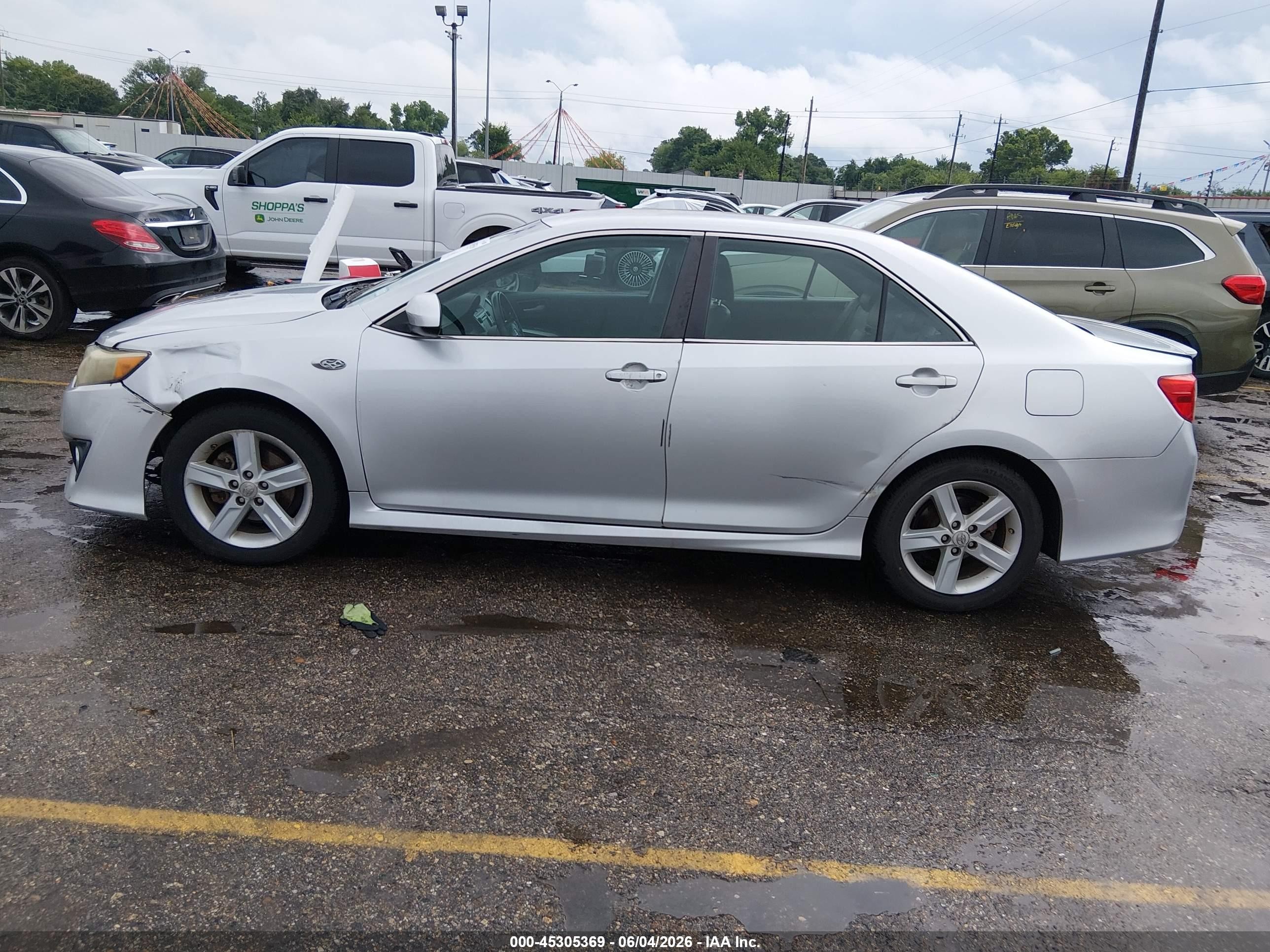 2013 Toyota Camry Se Silver vin: 4T1BF1FK0DU229231