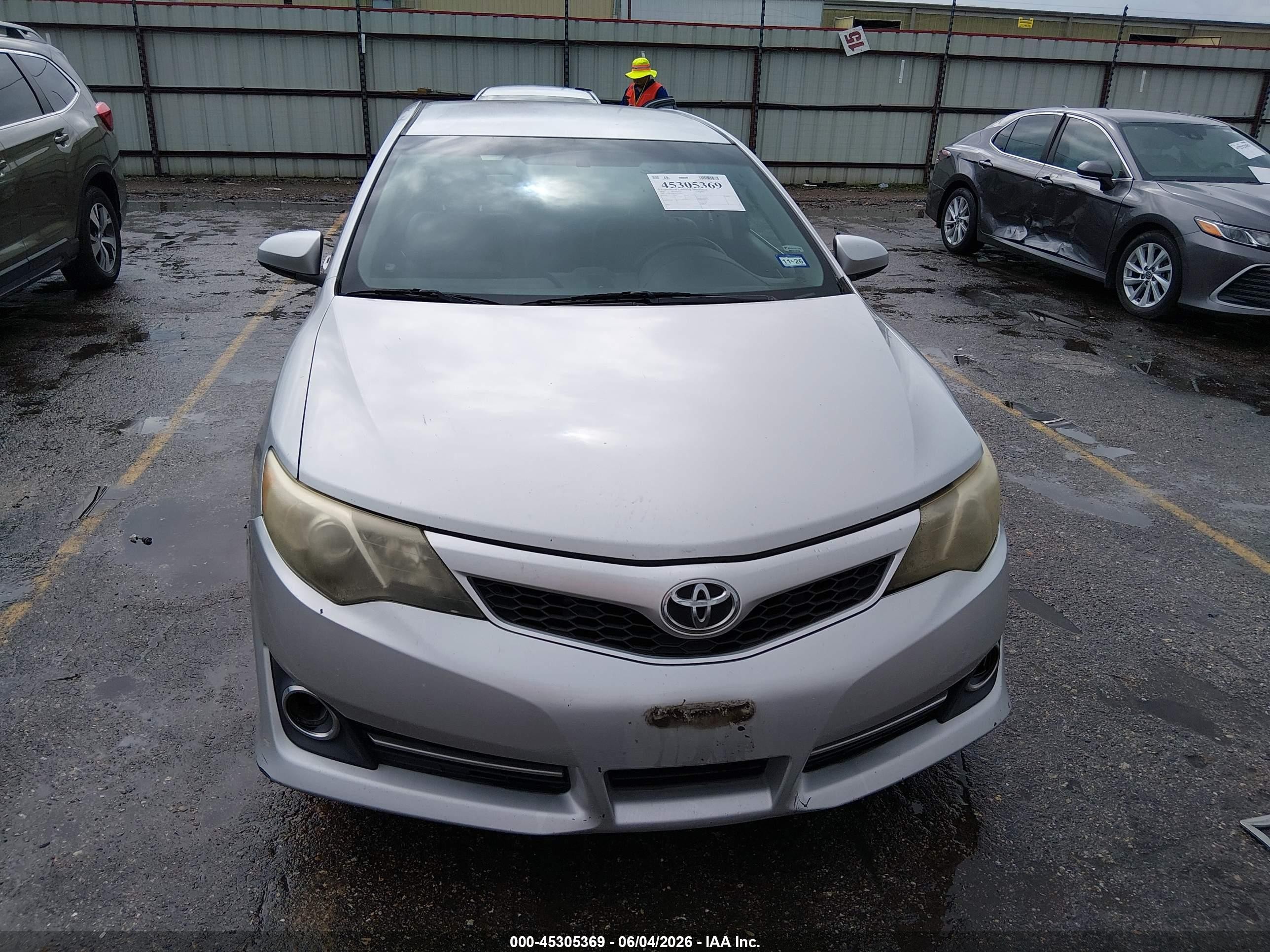 2013 Toyota Camry Se Silver vin: 4T1BF1FK0DU229231