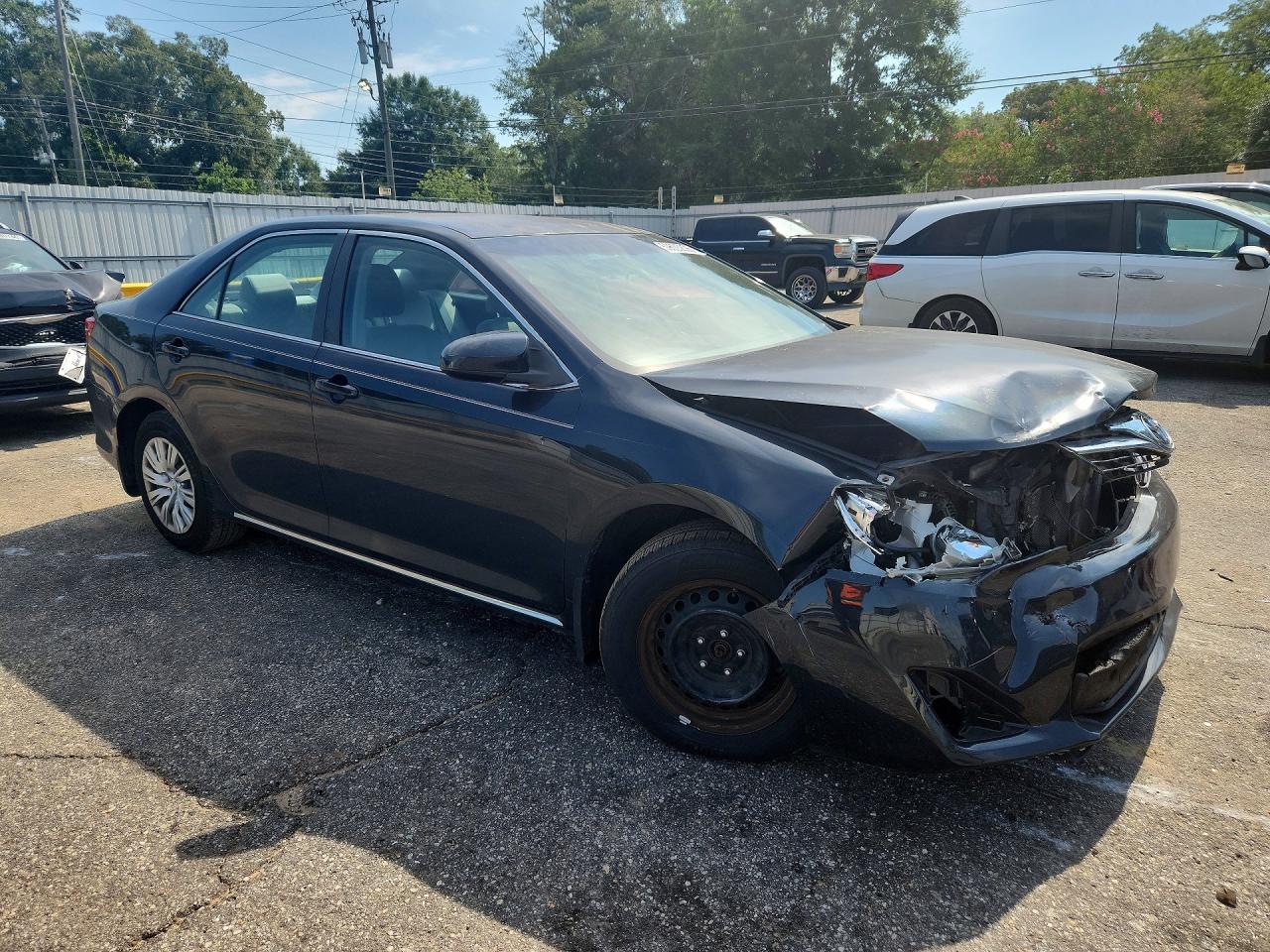 2013 Toyota Camry Le Черный vin: 4T1BF1FK0DU236308