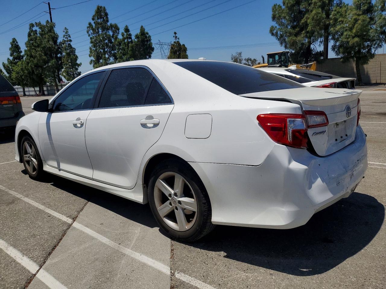 2013 Toyota Camry Se White vin: 4T1BF1FK0DU239094