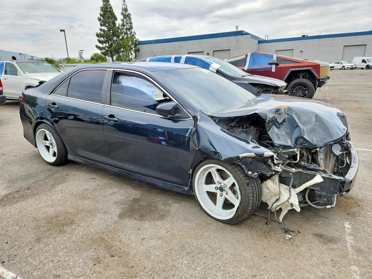 2013 Toyota Camry Se Blue vin: 4T1BF1FK0DU251245