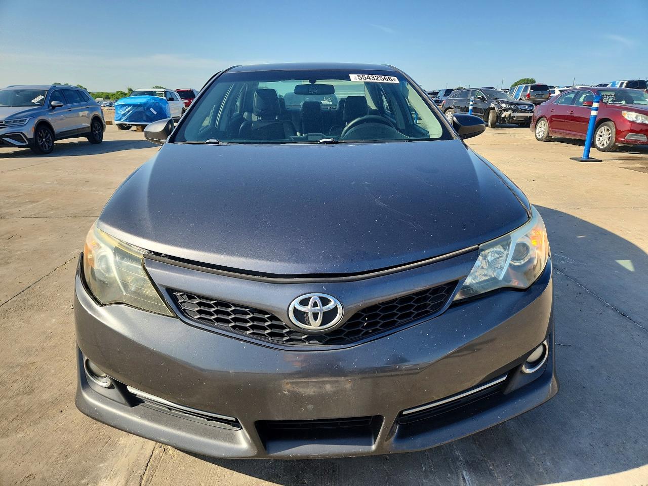 2013 Toyota Camry Se Gray vin: 4T1BF1FK0DU253268