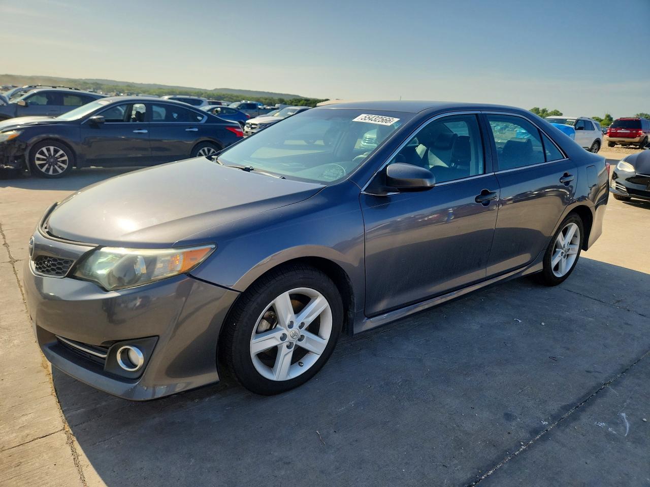2013 Toyota Camry Se Gray vin: 4T1BF1FK0DU253268