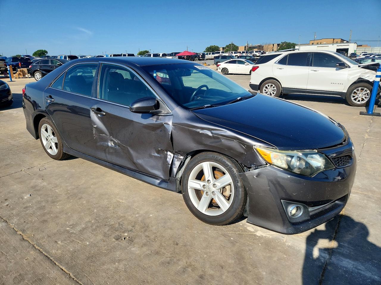 2013 Toyota Camry Se Gray vin: 4T1BF1FK0DU253268