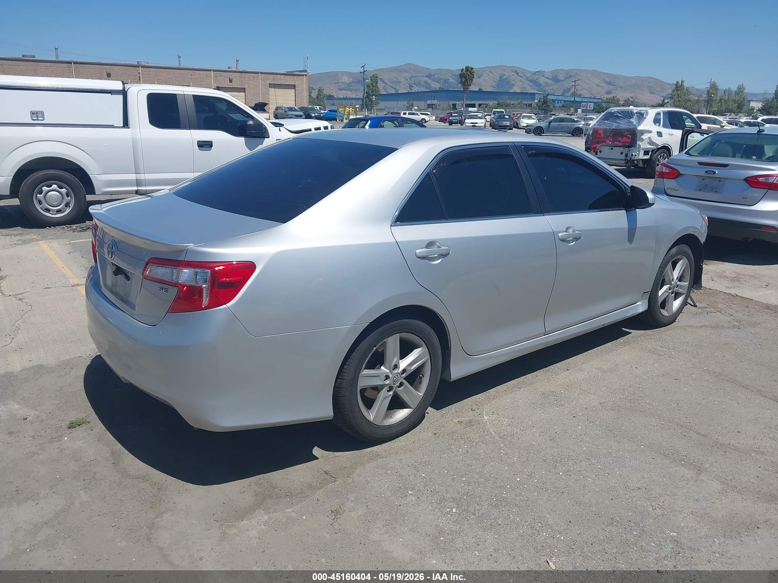 2013 Toyota Camry Se Silver vin: 4T1BF1FK0DU257689