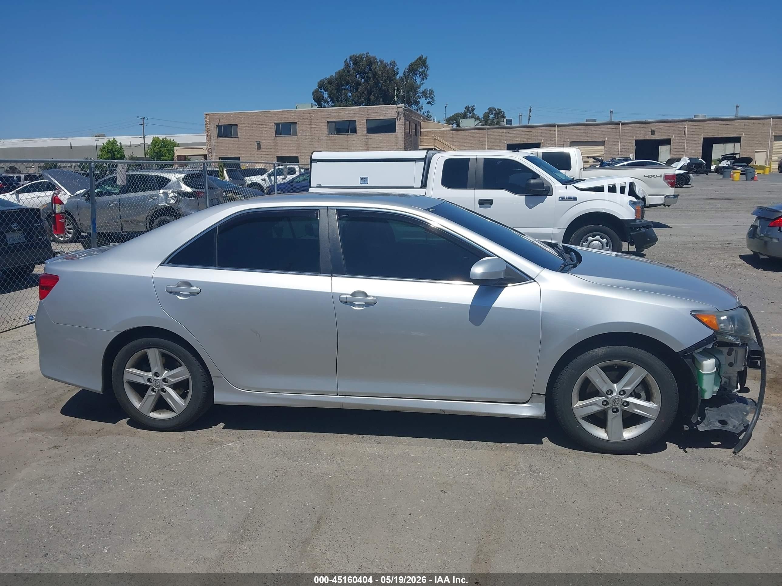 2013 Toyota Camry Se Silver vin: 4T1BF1FK0DU257689