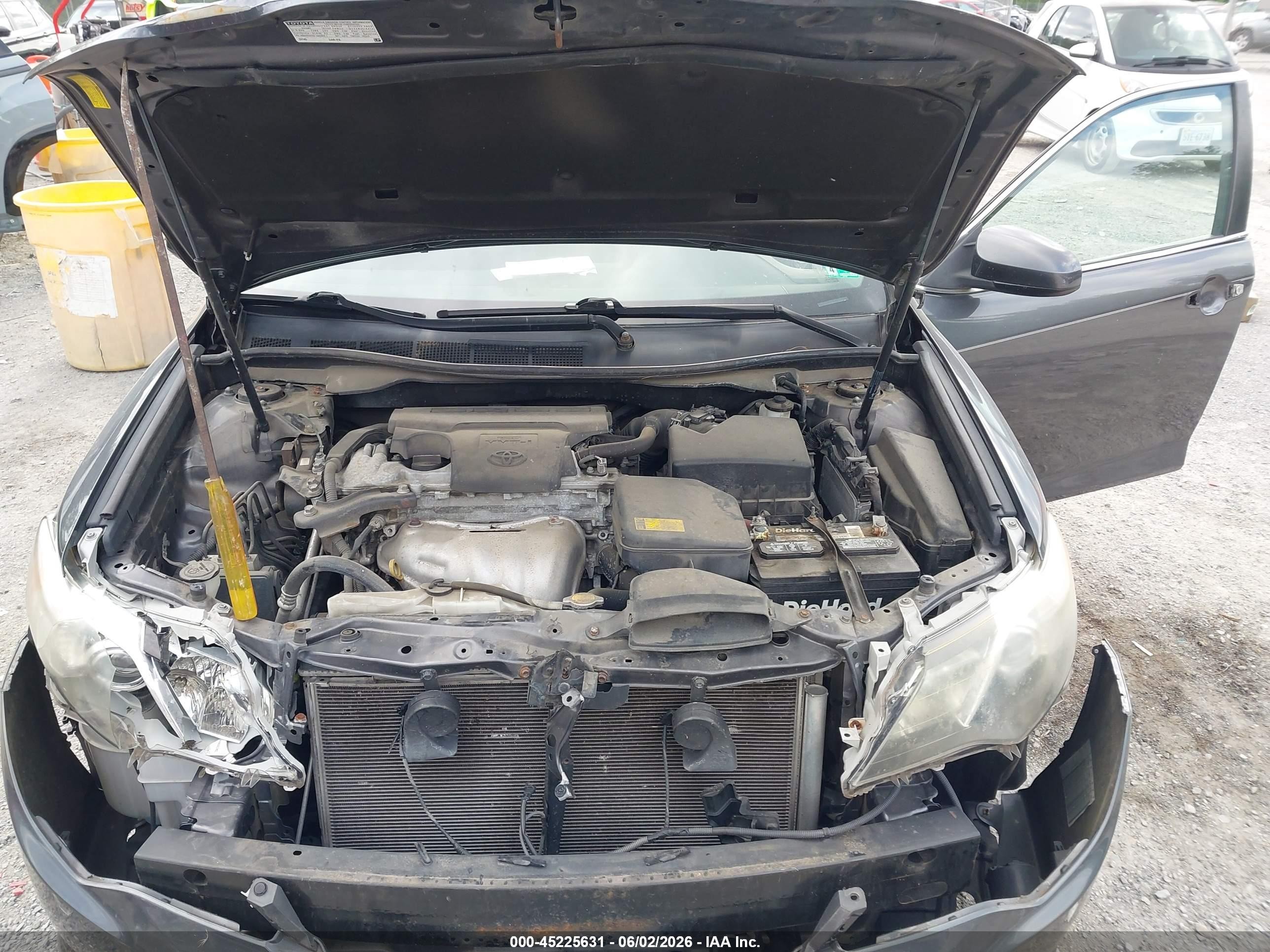 2013 Toyota Camry Se Gray vin: 4T1BF1FK0DU272810
