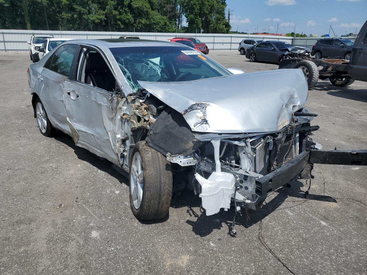 2013 Toyota Camry L Silver vin: 4T1BF1FK0DU274492