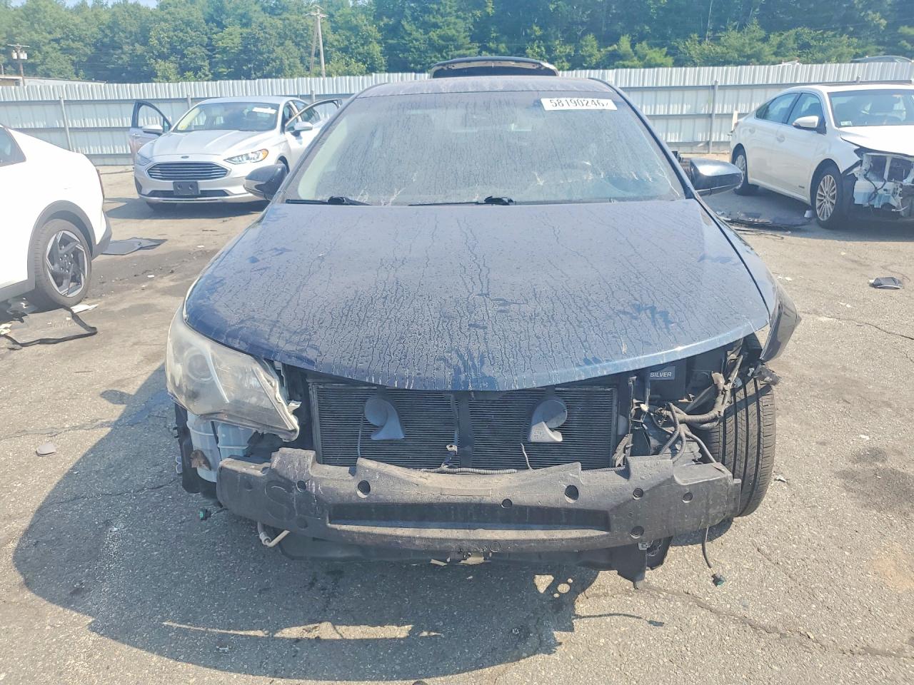 2013 Toyota Camry Se Blue vin: 4T1BF1FK0DU274864