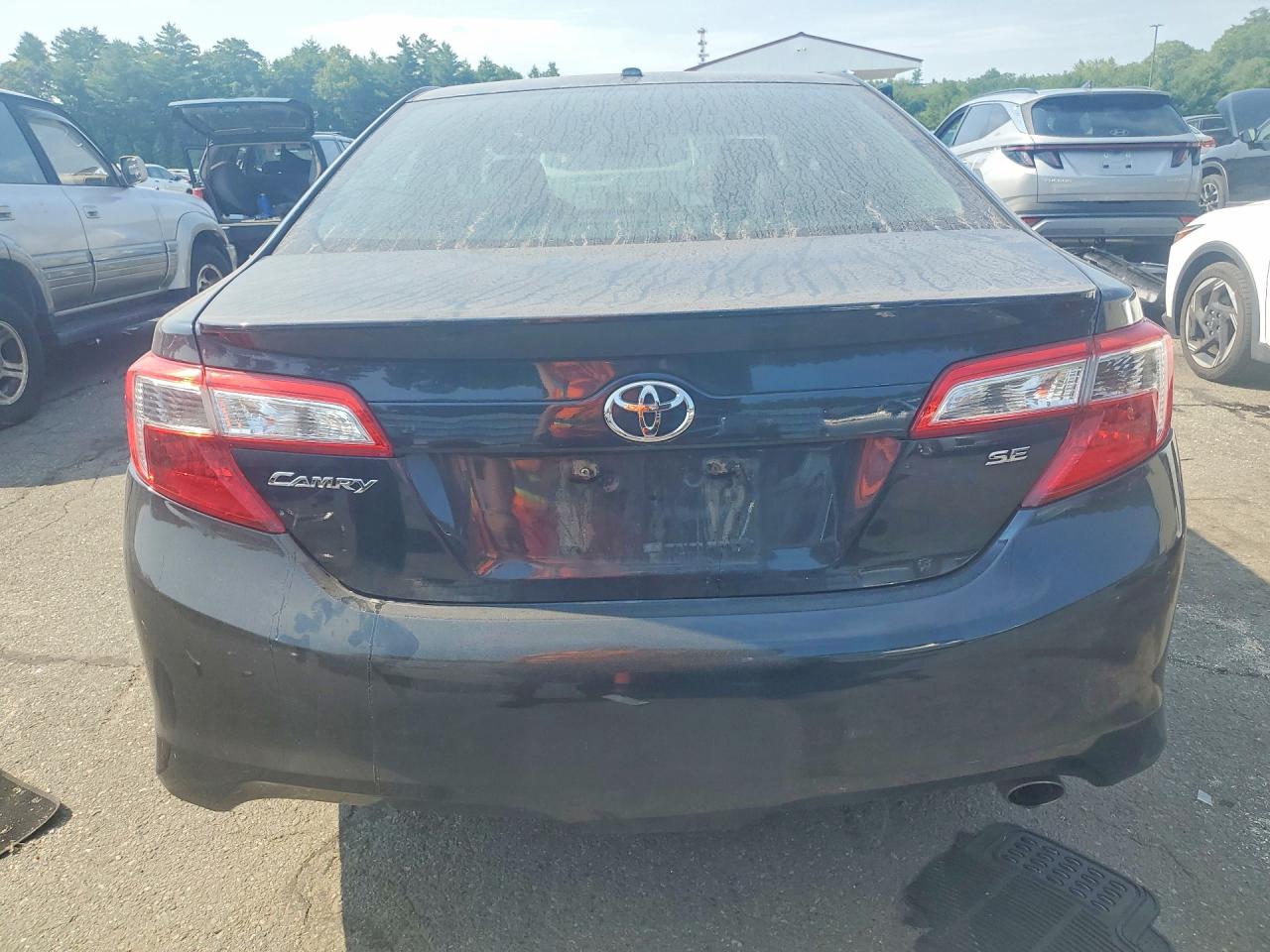 2013 Toyota Camry Se Blue vin: 4T1BF1FK0DU274864