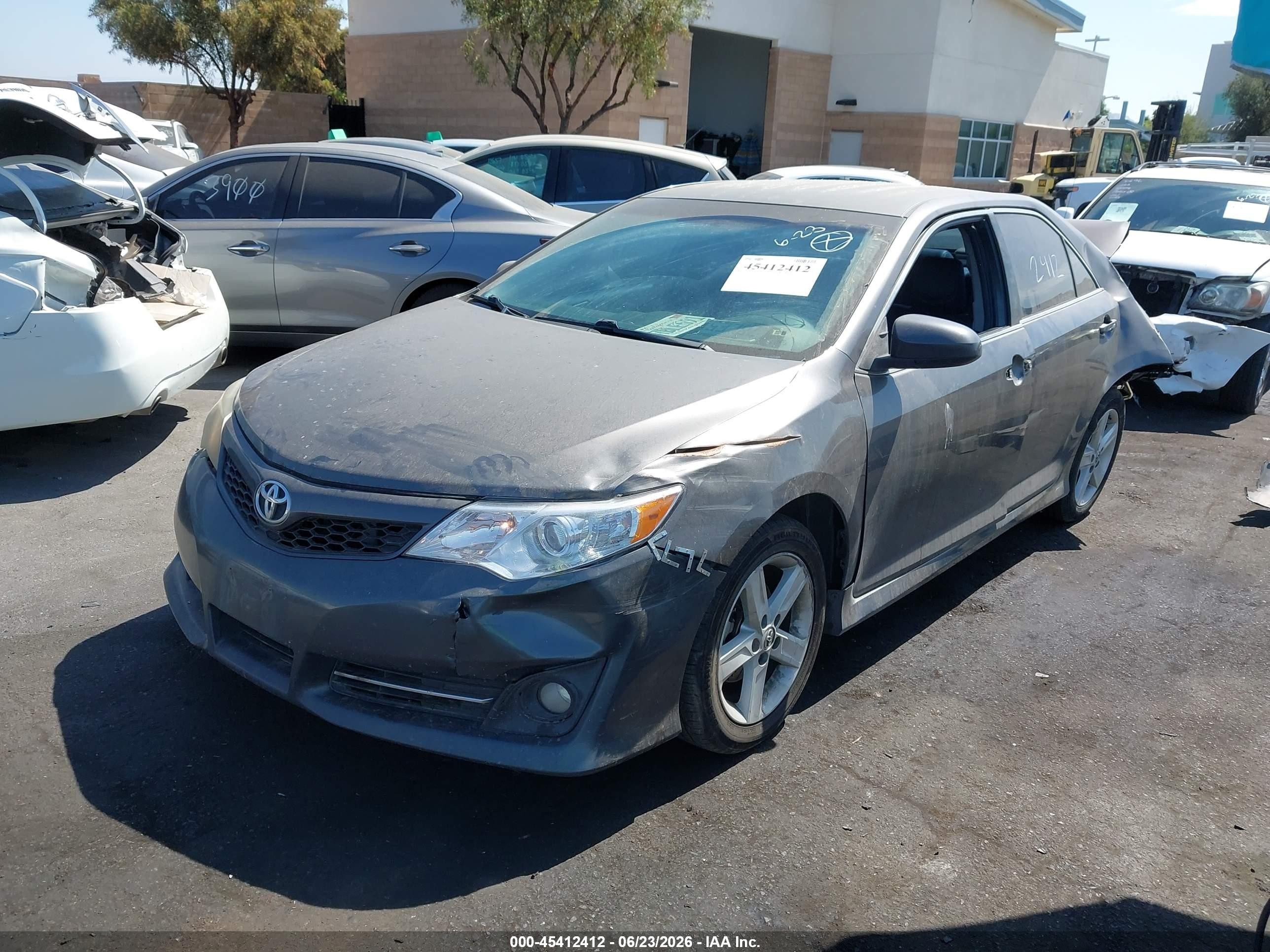 2013 Toyota Camry Se Gray vin: 4T1BF1FK0DU281197