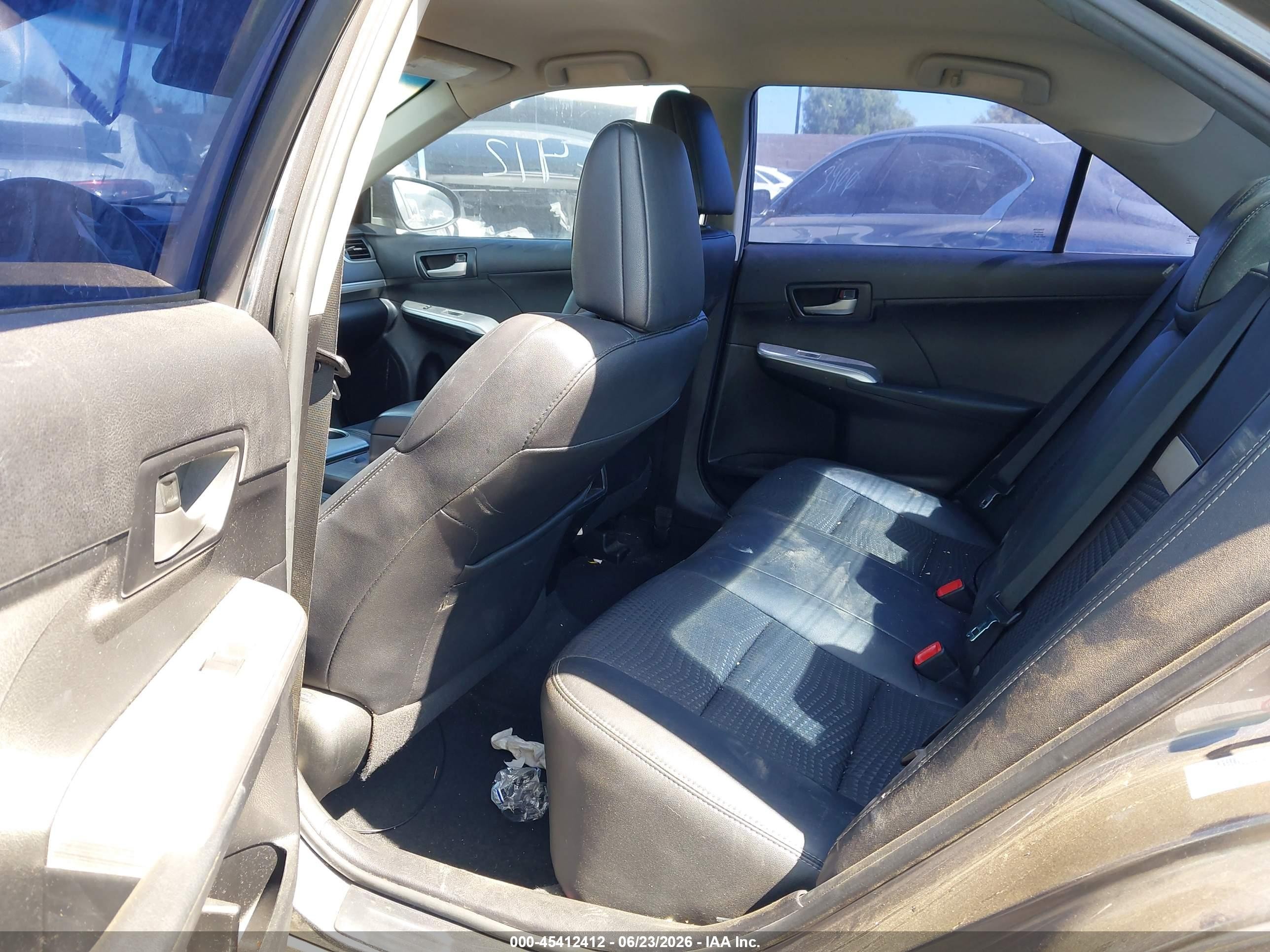 2013 Toyota Camry Se Gray vin: 4T1BF1FK0DU281197