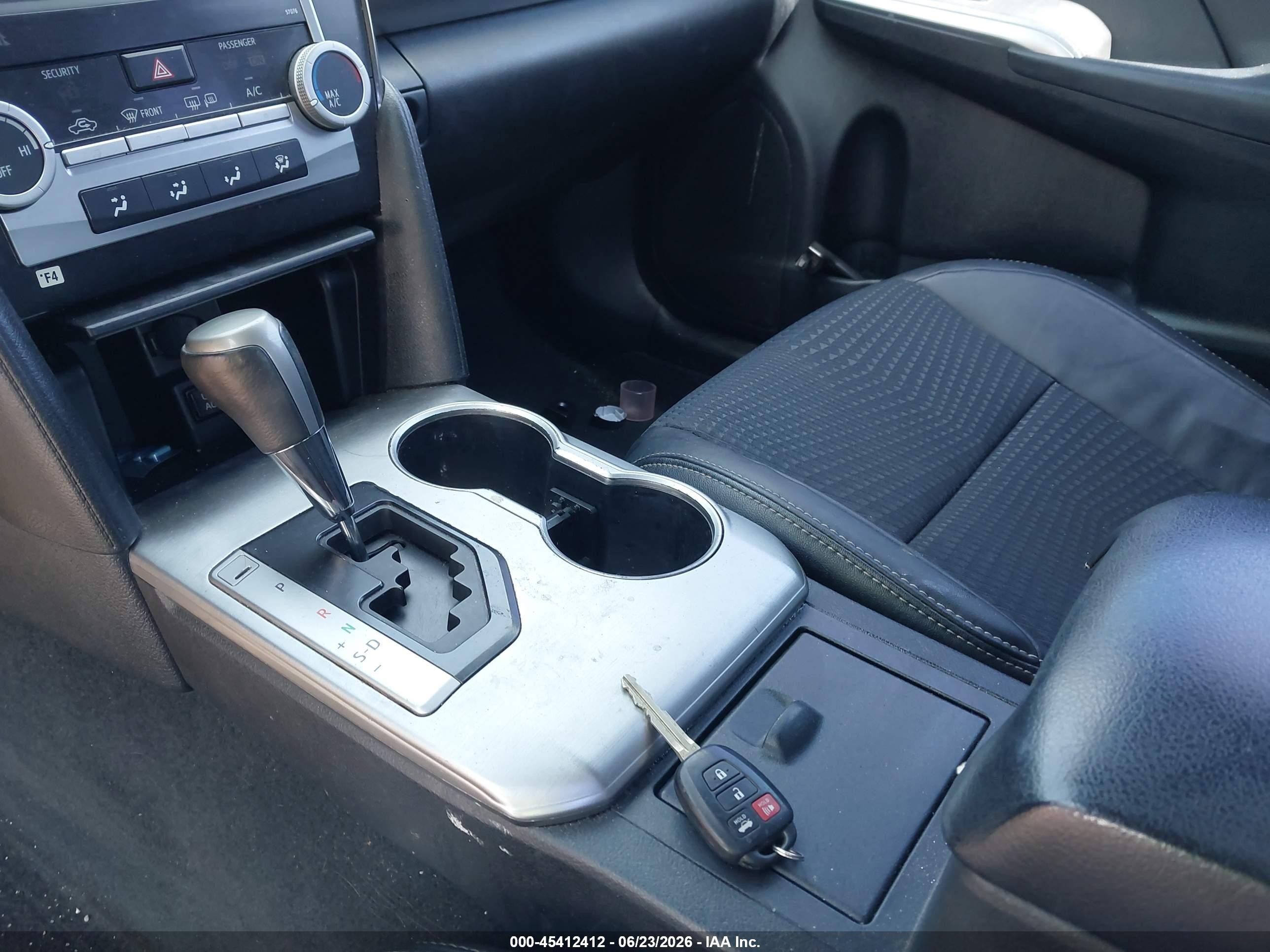 2013 Toyota Camry Se Gray vin: 4T1BF1FK0DU281197