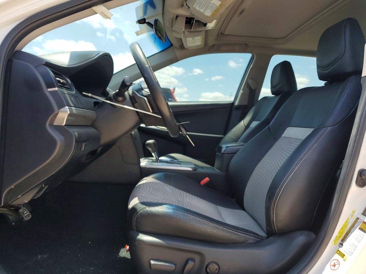 2013 Toyota Camry Se White vin: 4T1BF1FK0DU298727