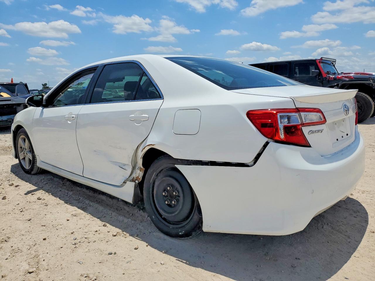 2013 Toyota Camry Se White vin: 4T1BF1FK0DU298727