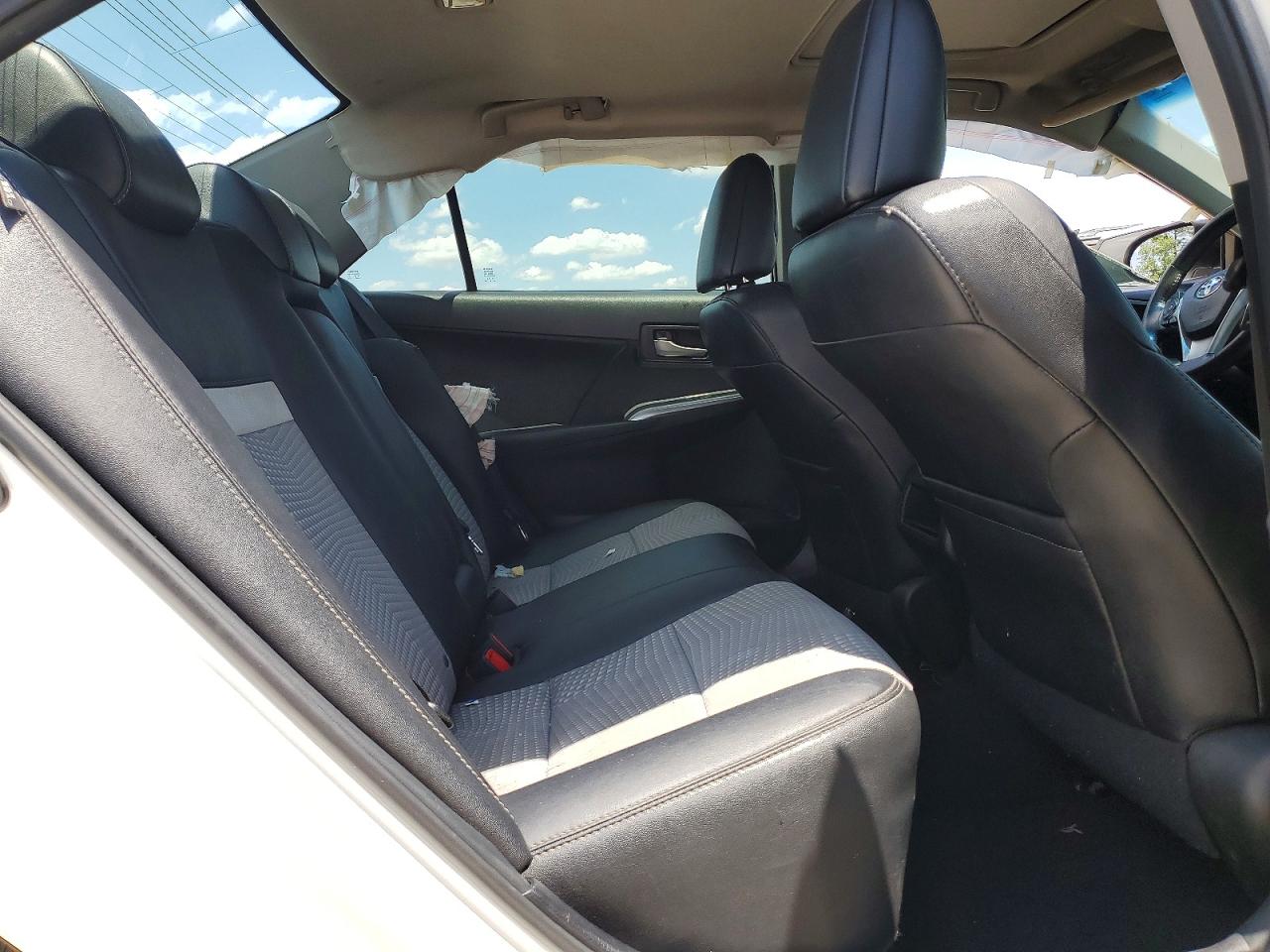 2013 Toyota Camry Se White vin: 4T1BF1FK0DU298727