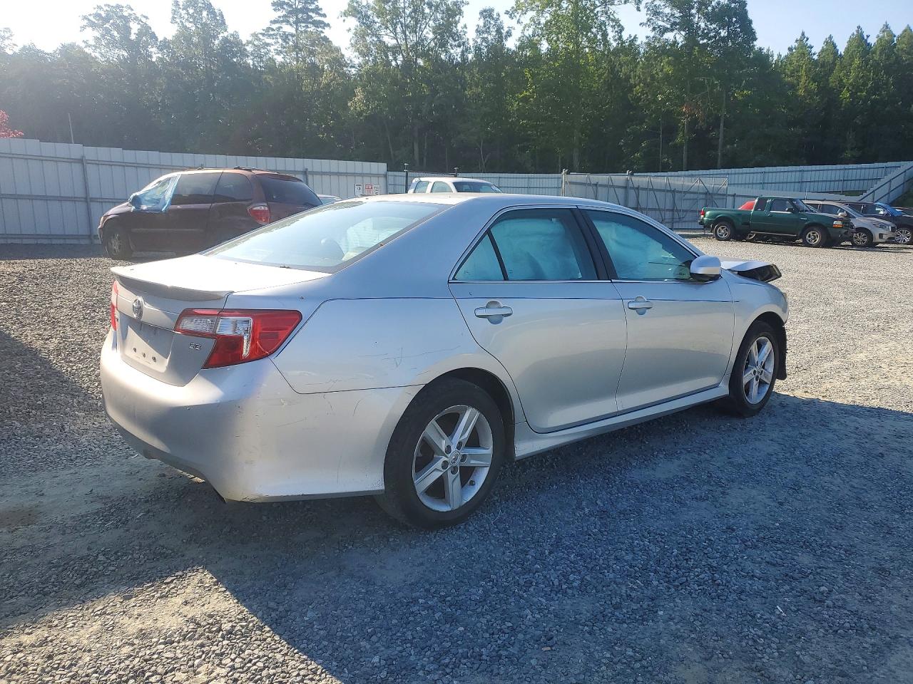 2013 Toyota Camry Se Silver vin: 4T1BF1FK0DU640175