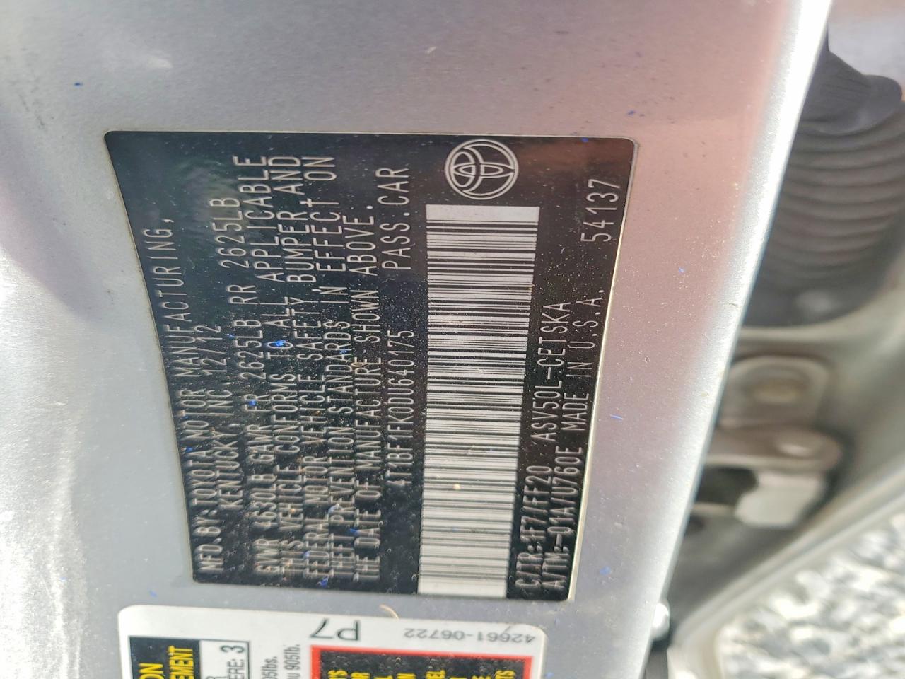 2013 Toyota Camry Se Silver vin: 4T1BF1FK0DU640175