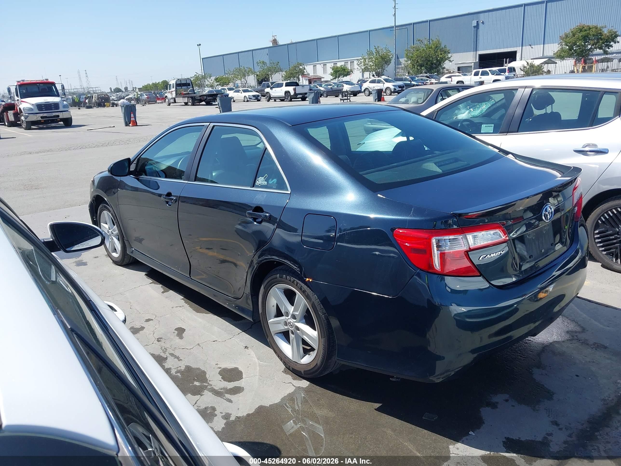2013 Toyota Camry Se Black vin: 4T1BF1FK0DU640581