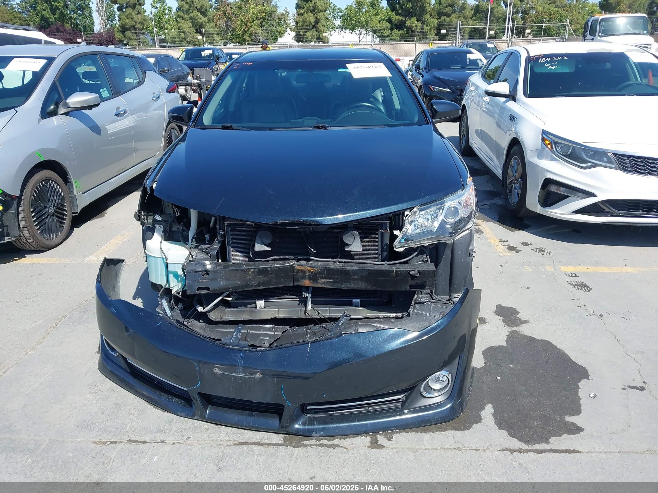 2013 Toyota Camry Se Black vin: 4T1BF1FK0DU640581