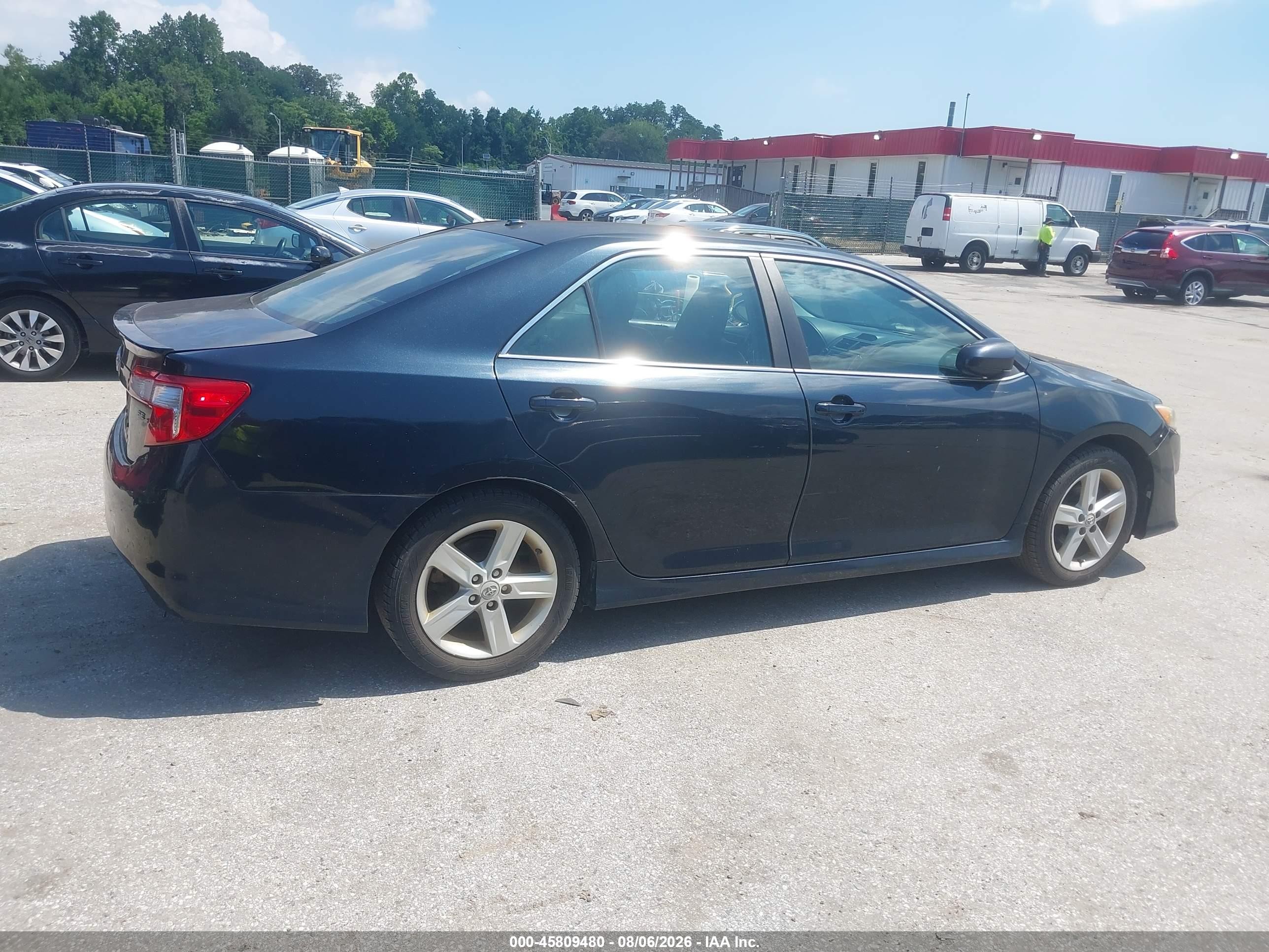2013 Toyota Camry Se Gray vin: 4T1BF1FK0DU643433