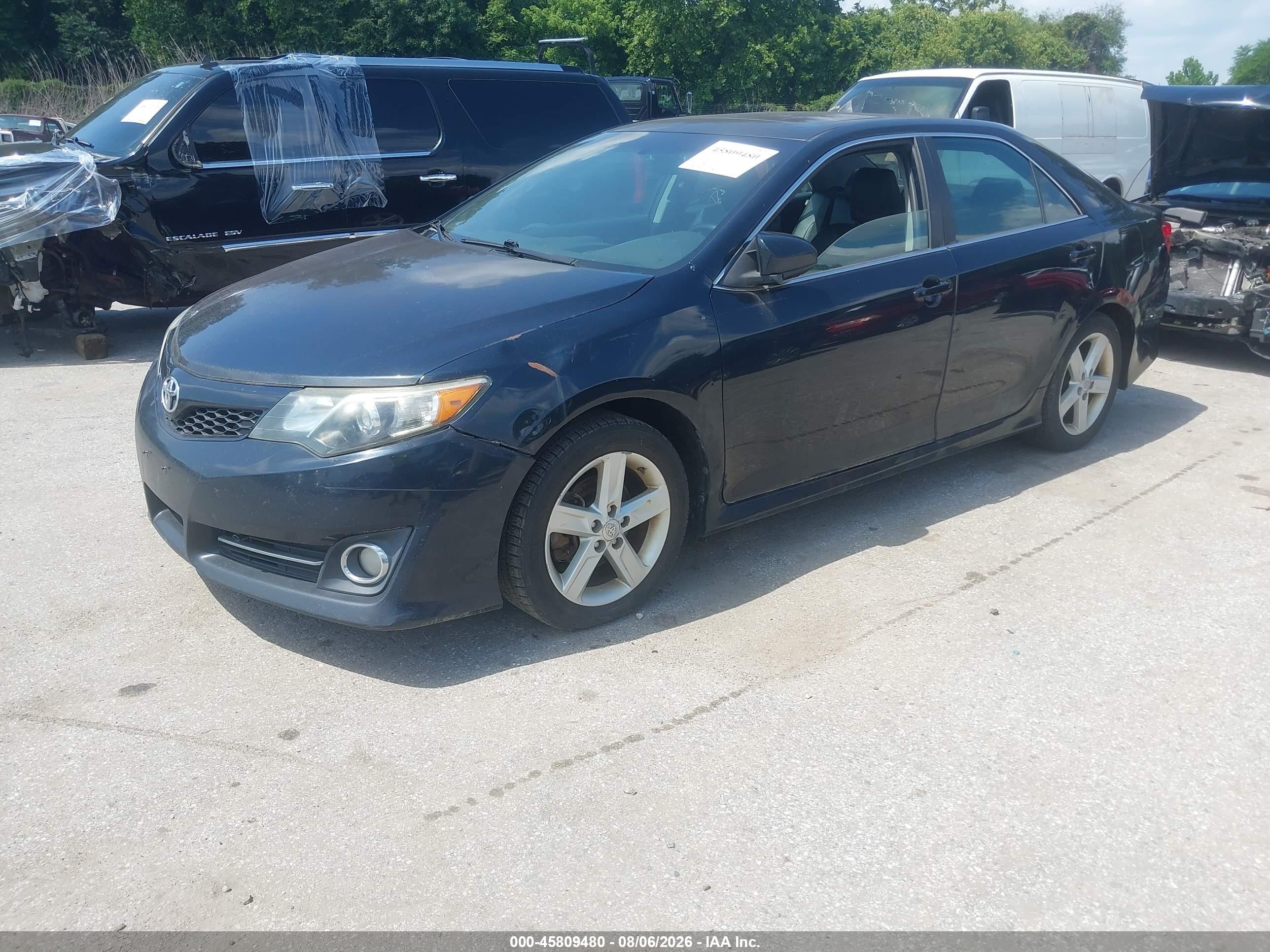 2013 Toyota Camry Se Gray vin: 4T1BF1FK0DU643433