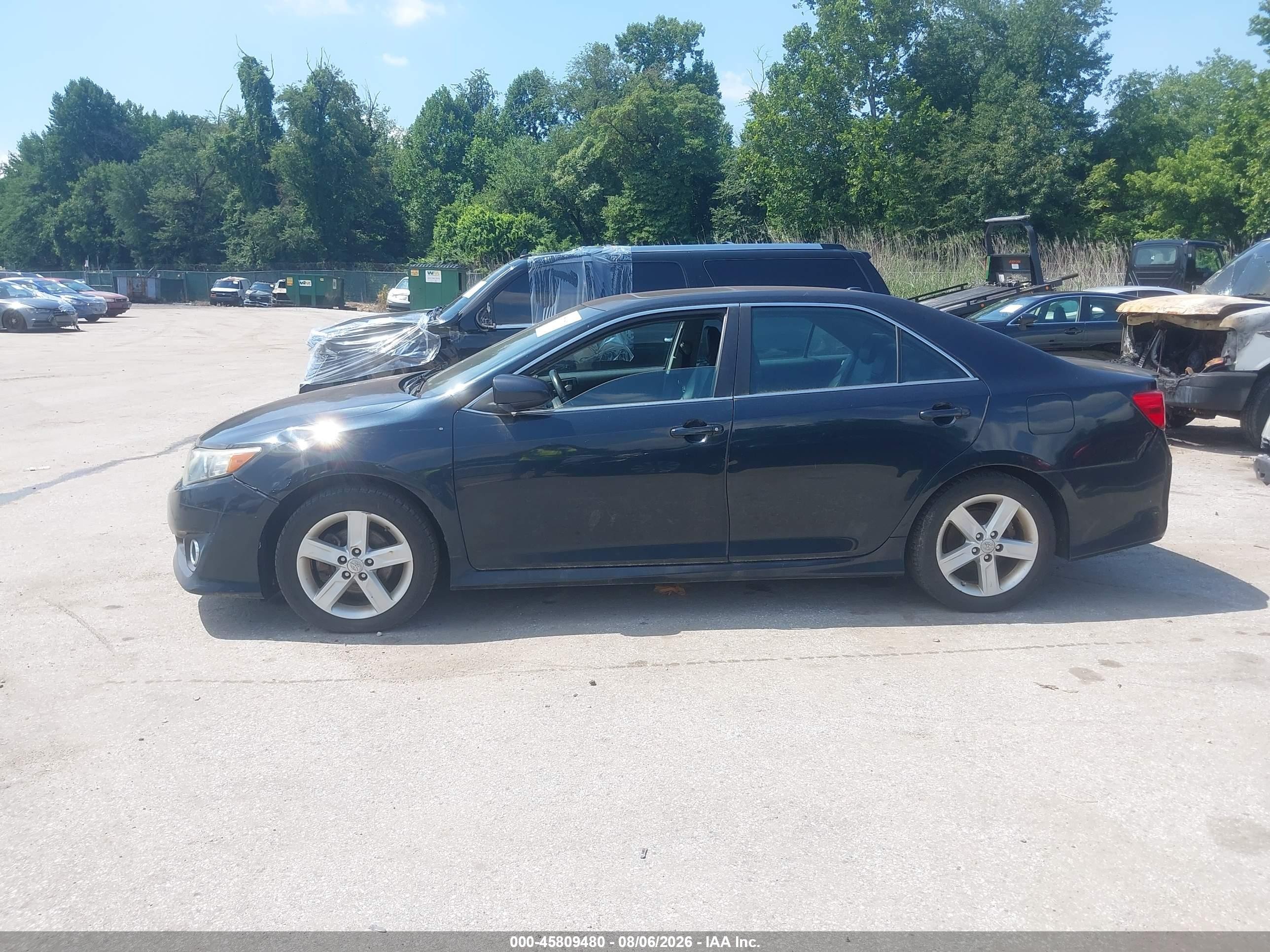2013 Toyota Camry Se Gray vin: 4T1BF1FK0DU643433