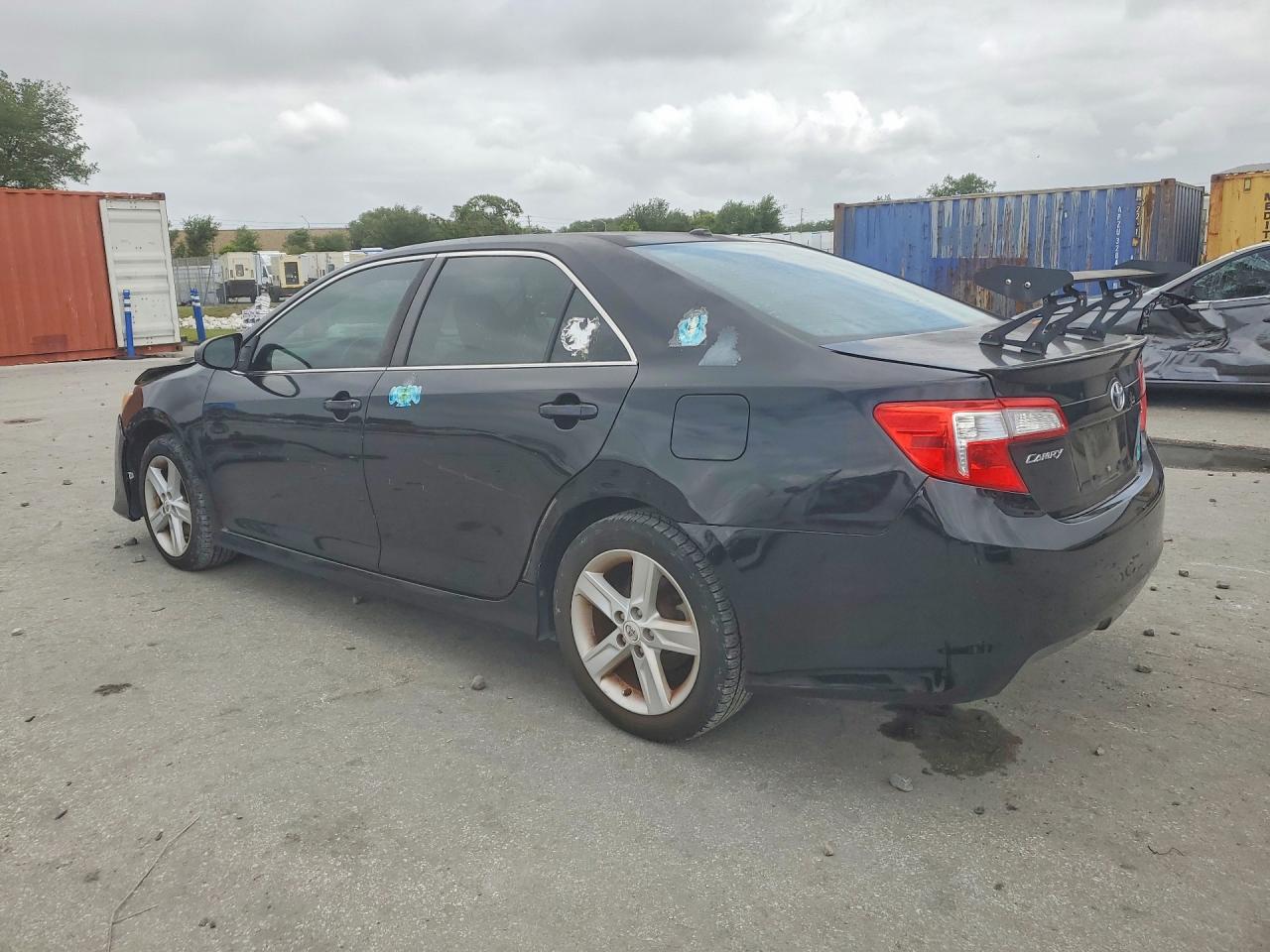 2013 Toyota Camry Se Black vin: 4T1BF1FK0DU646266