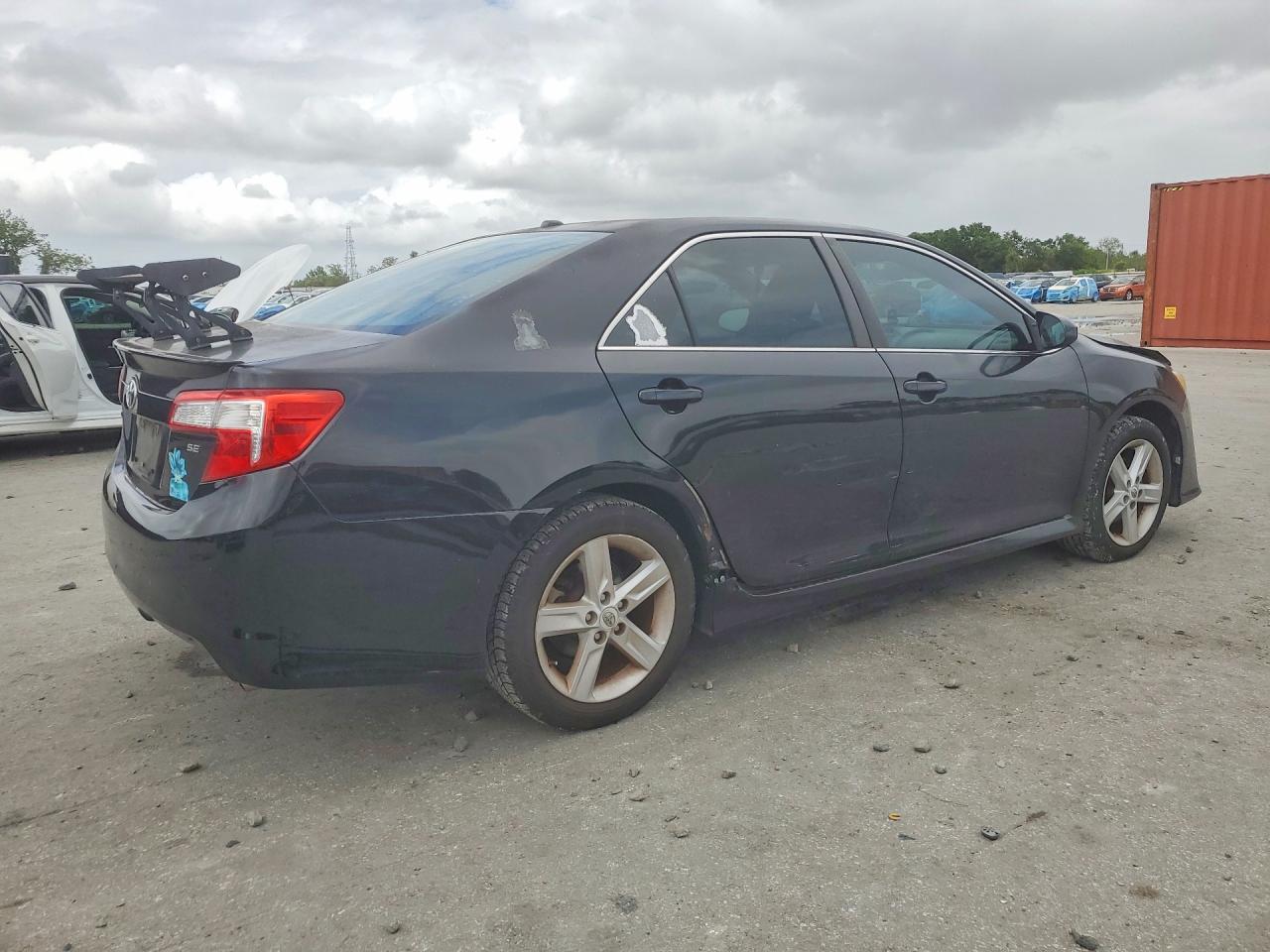 2013 Toyota Camry Se Black vin: 4T1BF1FK0DU646266
