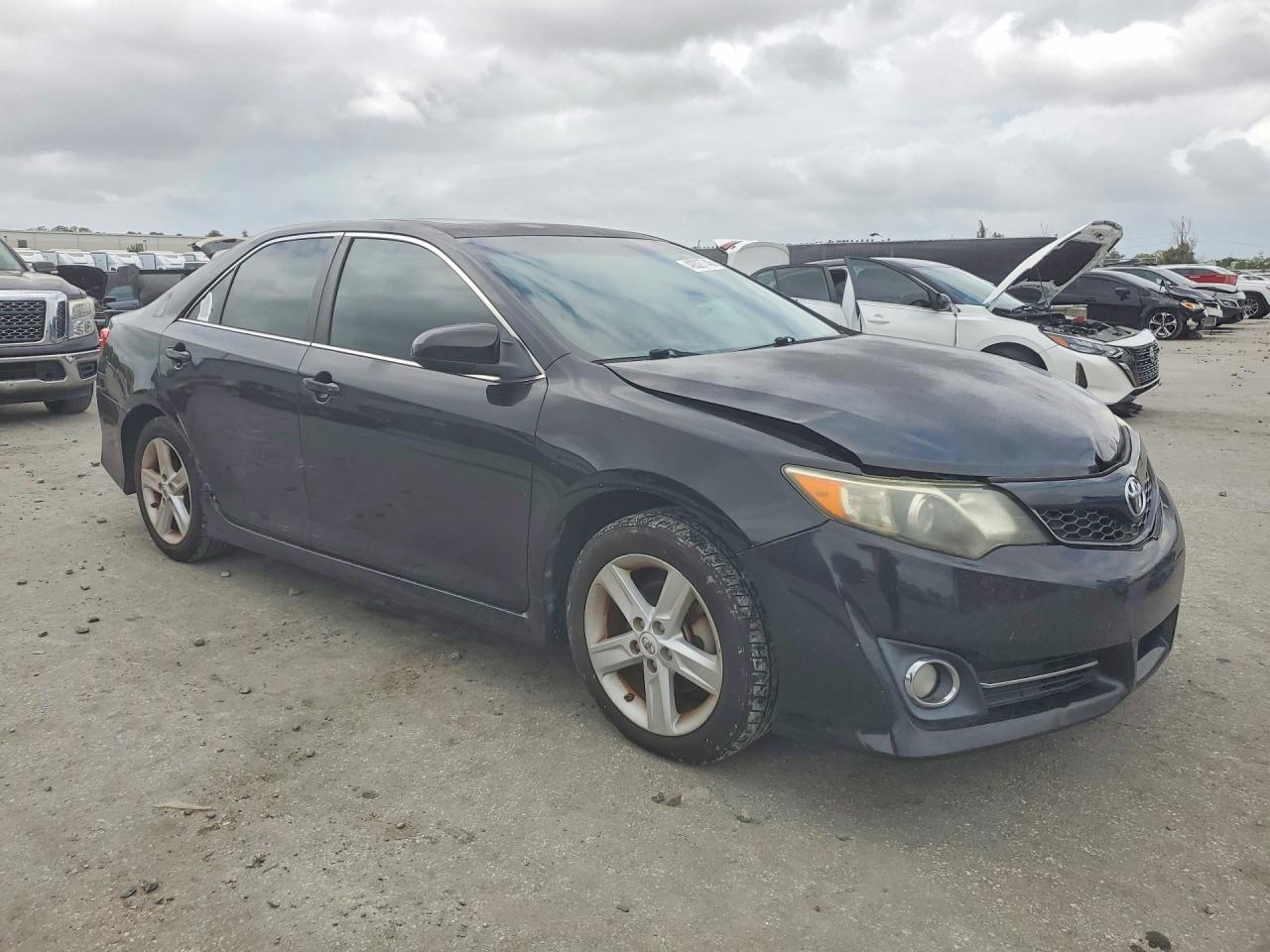 2013 Toyota Camry Se Black vin: 4T1BF1FK0DU646266