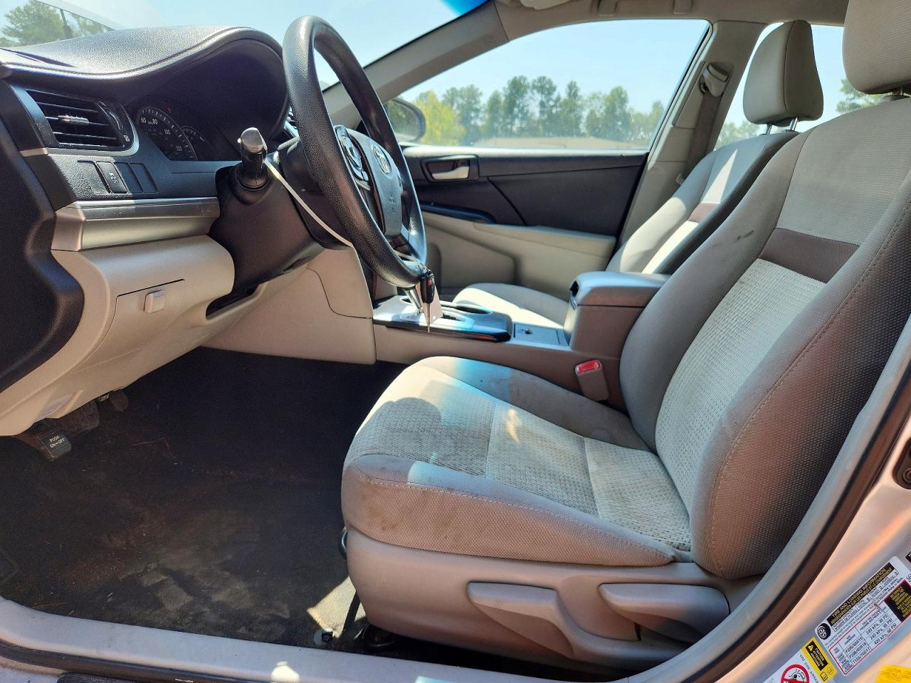 2013 Toyota Camry Le Gray vin: 4T1BF1FK0DU647403