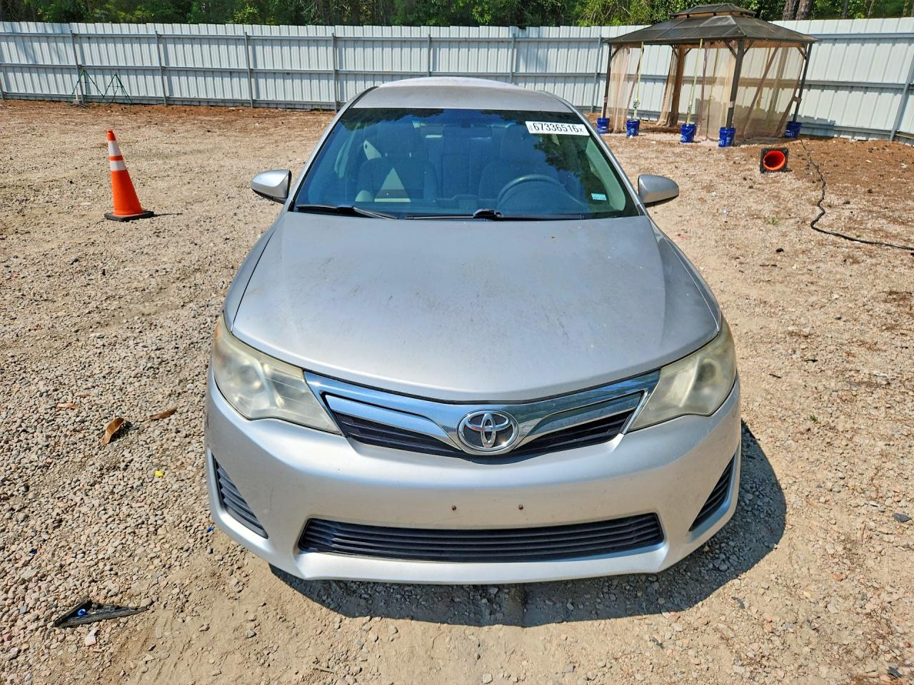 2013 Toyota Camry Le Gray vin: 4T1BF1FK0DU647403