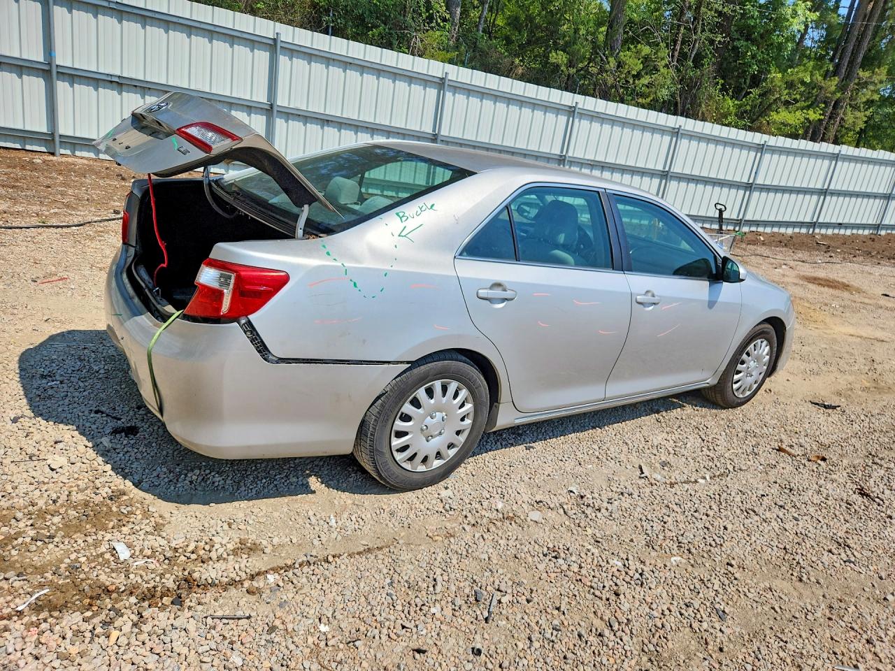 2013 Toyota Camry Le Gray vin: 4T1BF1FK0DU647403