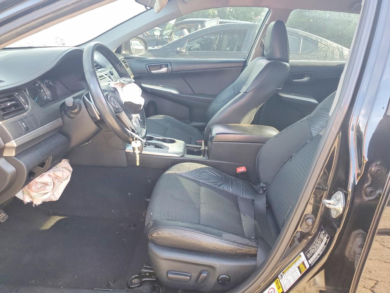 2013 Toyota Camry Se Black vin: 4T1BF1FK0DU655730