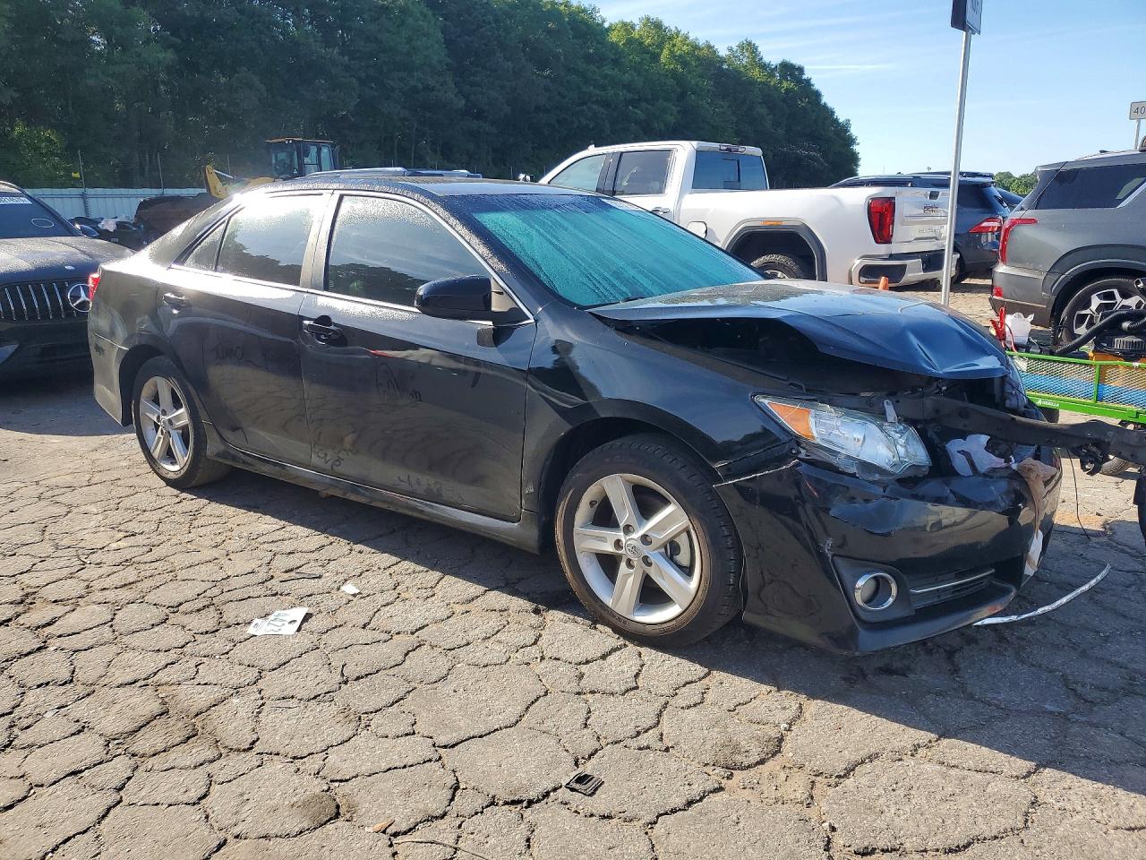 2013 Toyota Camry Se Black vin: 4T1BF1FK0DU655730