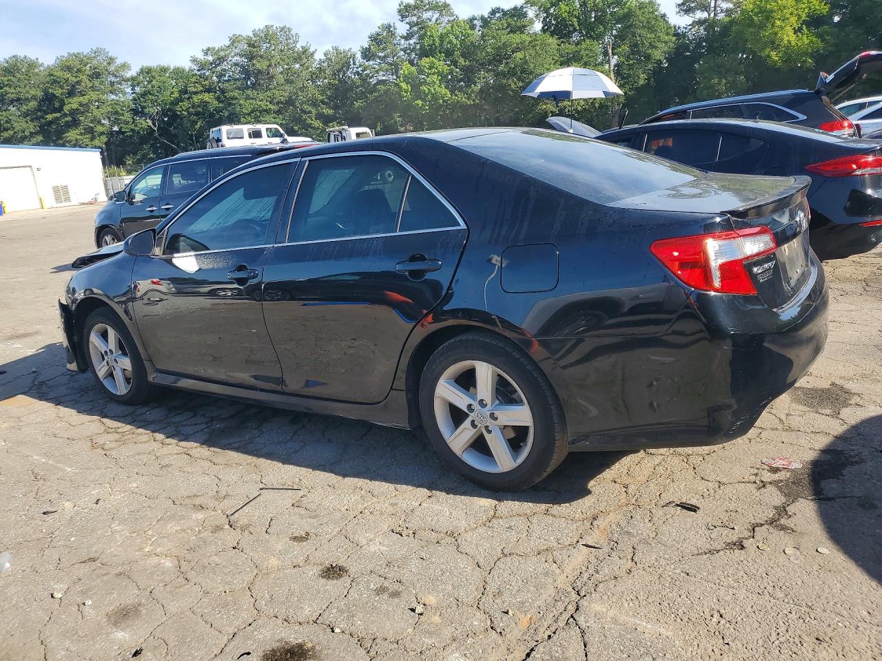 2013 Toyota Camry Se Black vin: 4T1BF1FK0DU655730