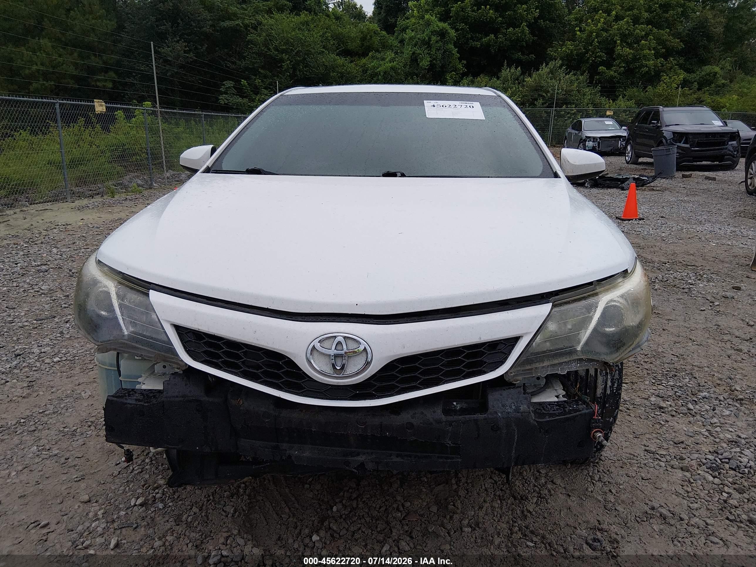2013 Toyota Camry Se Белый vin: 4T1BF1FK0DU657106