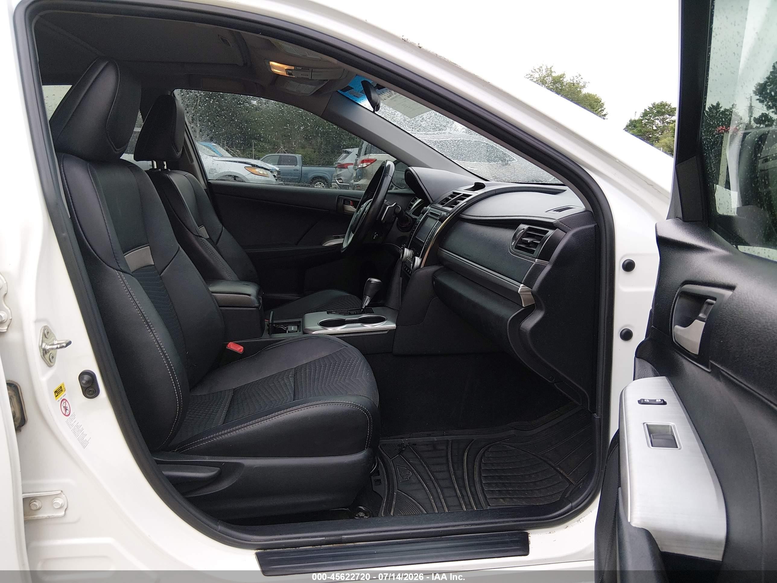2013 Toyota Camry Se Белый vin: 4T1BF1FK0DU657106