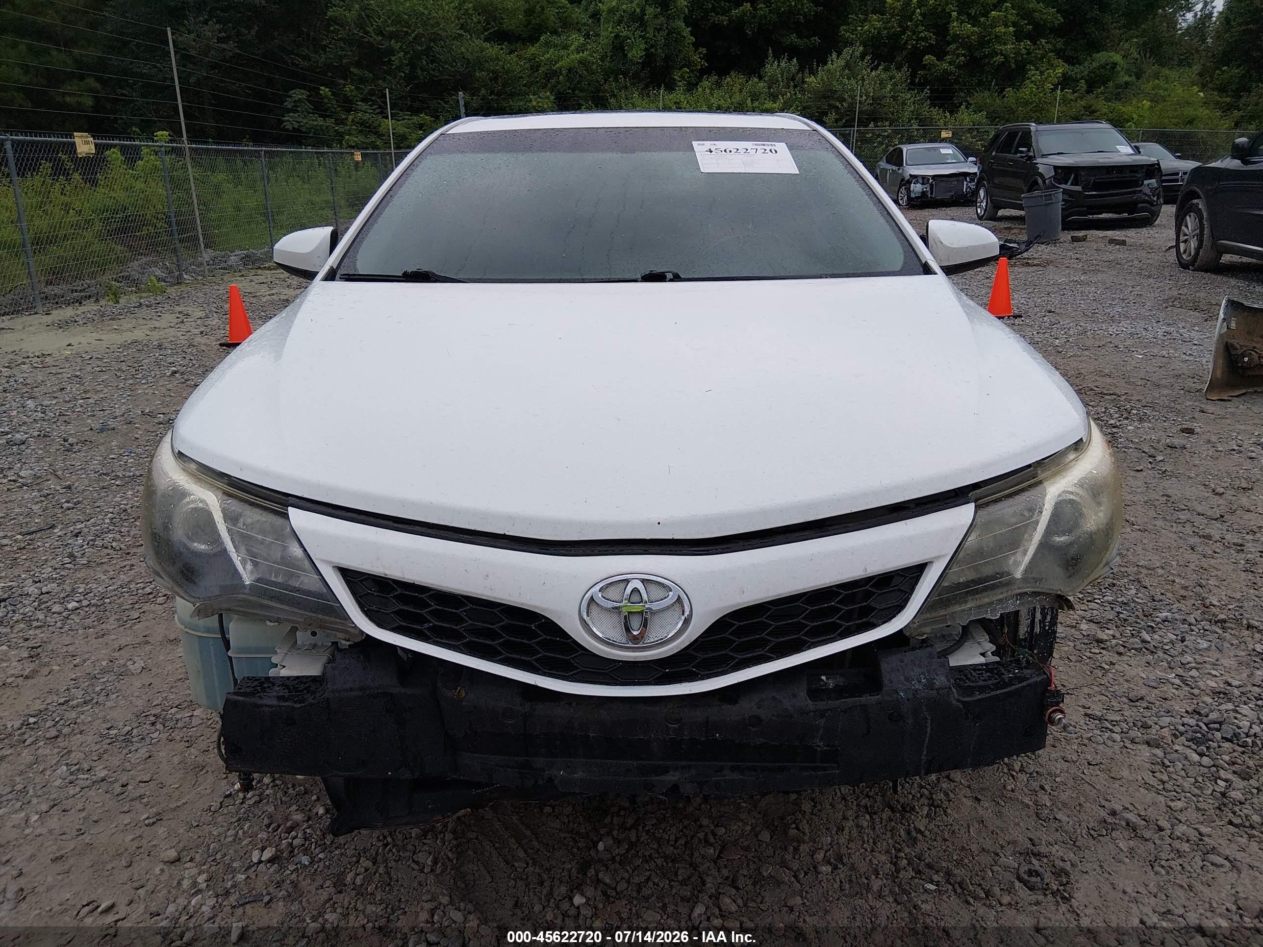 2013 Toyota Camry Se Белый vin: 4T1BF1FK0DU657106