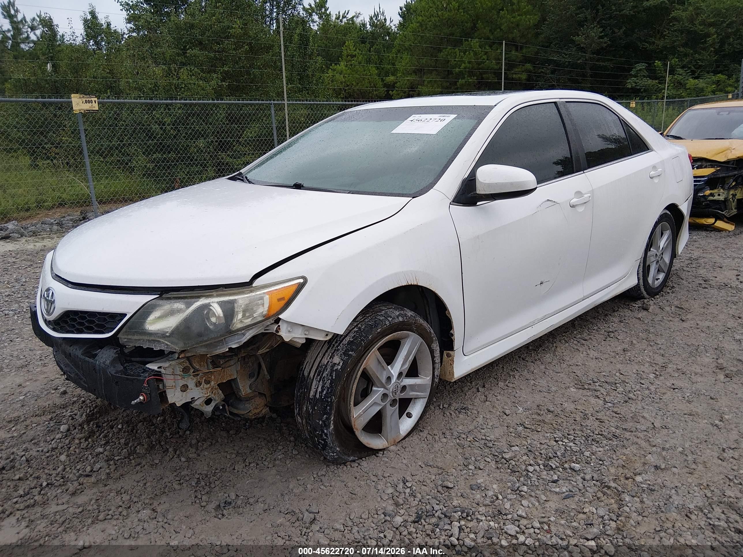 2013 Toyota Camry Se Белый vin: 4T1BF1FK0DU657106