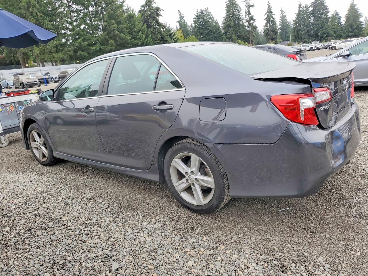 2013 Toyota Camry Se Gray vin: 4T1BF1FK0DU670325
