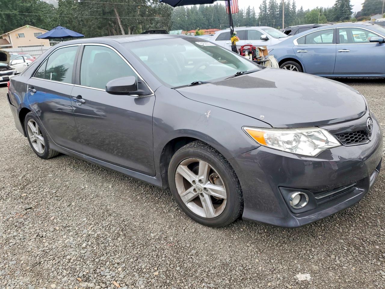 2013 Toyota Camry Se Gray vin: 4T1BF1FK0DU670325